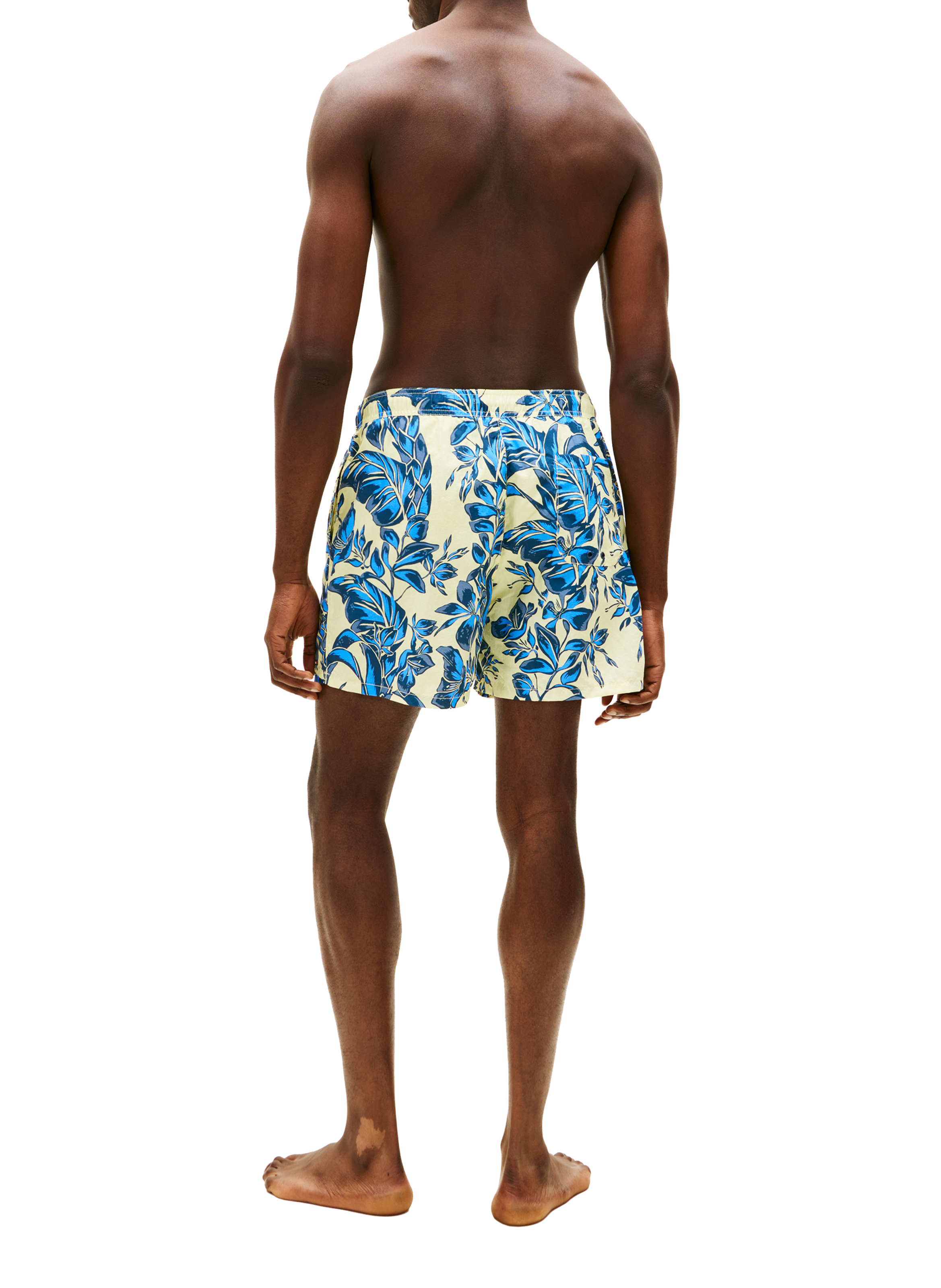 Short de bain imprimé TOMMY HILFIGER Jaune