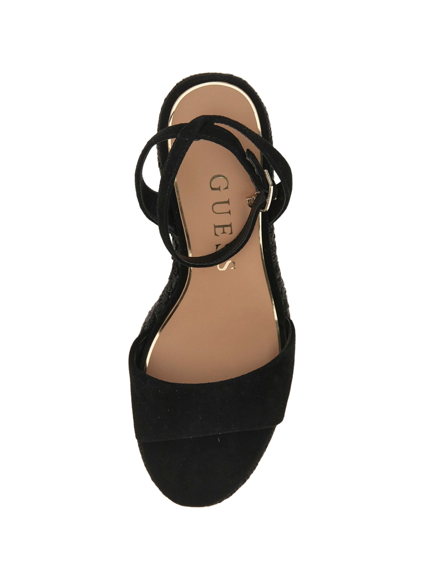 Everly wedge heel sandals GUESS Black