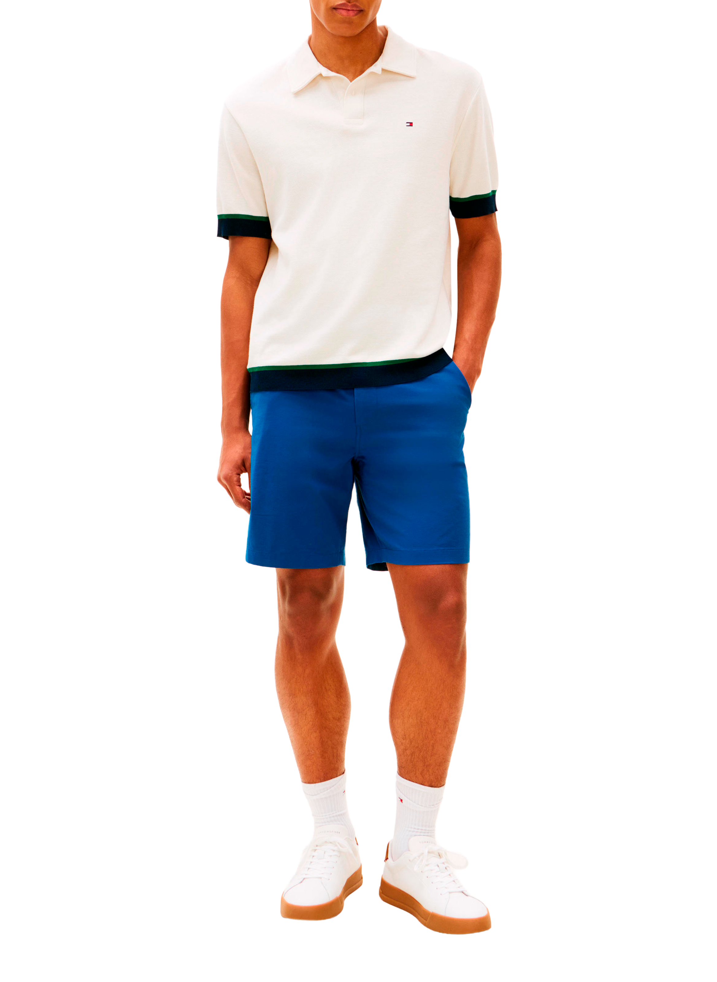 Short plain chino TOMMY HILFIGER Blue