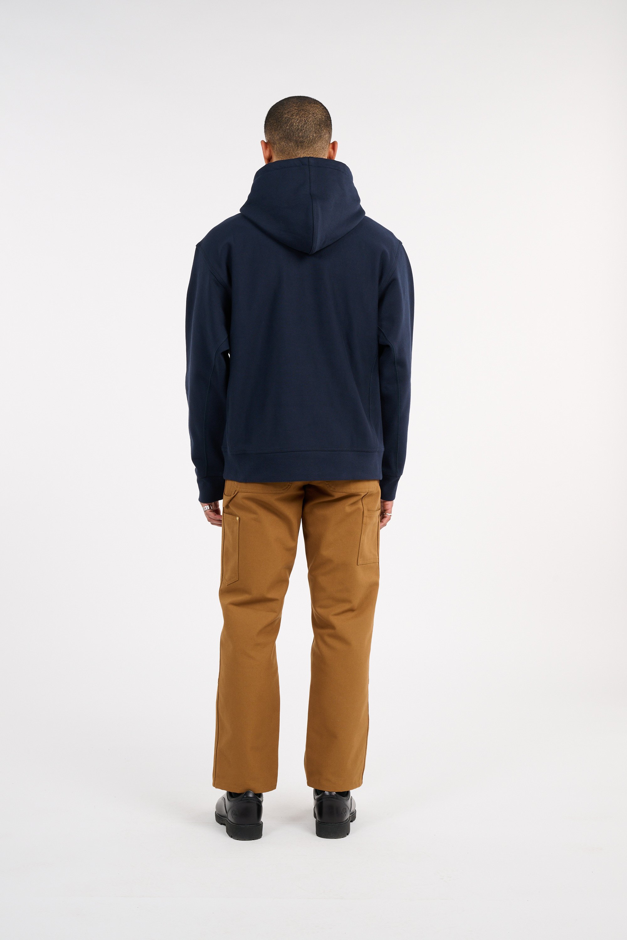 Hoodie american script CARHARTT WIP Bleu