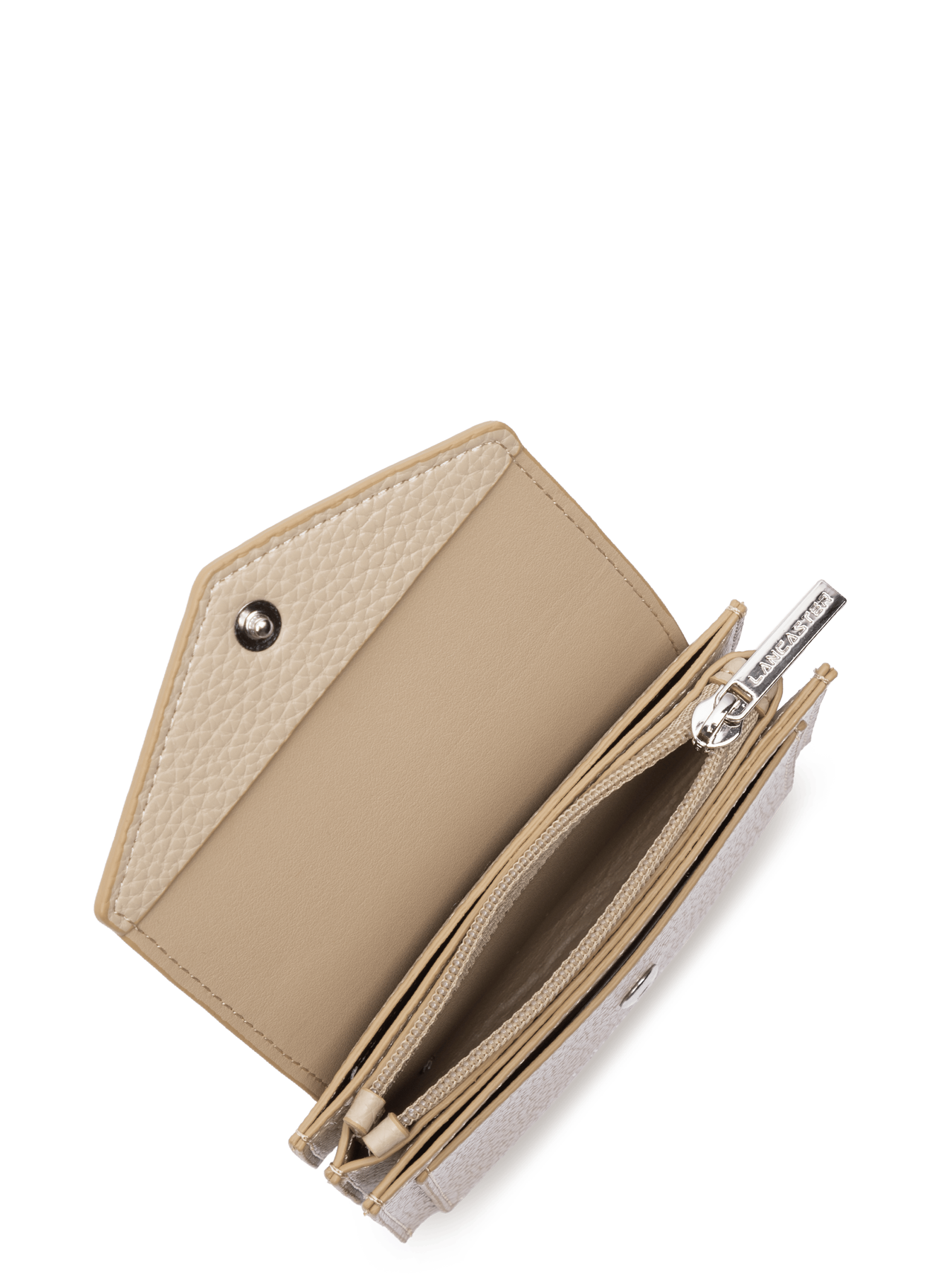 Porte-cartes - maya double kba | Beige LANCASTER Femme