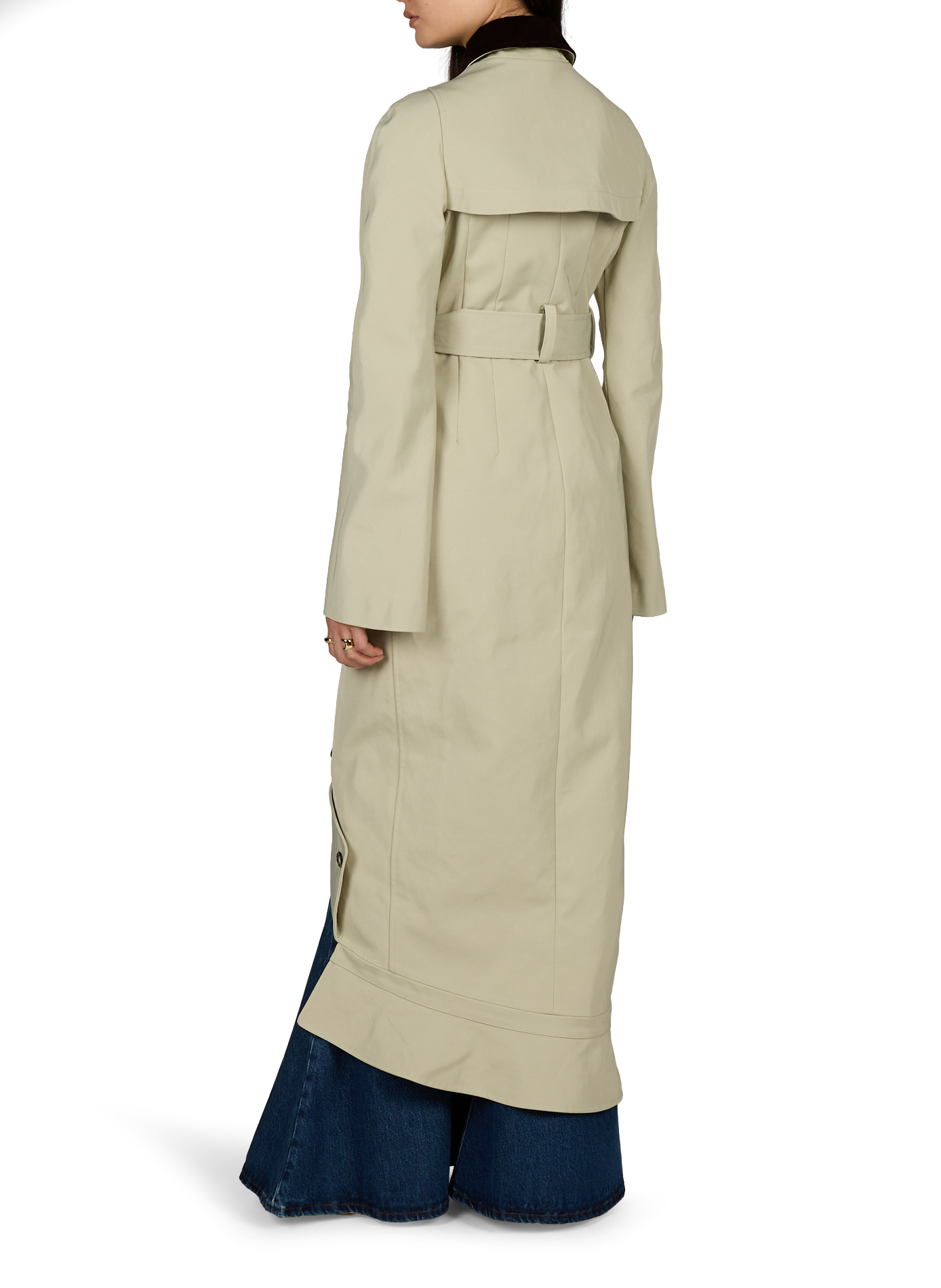 Tailored cotton coat A.W.A.K.E. MODE Grey