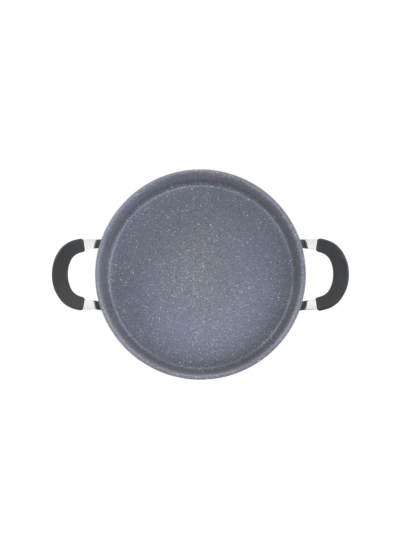 Tempra Mineral Sauté Pan with 2 Handles and Lid LAGOSTINA Grey