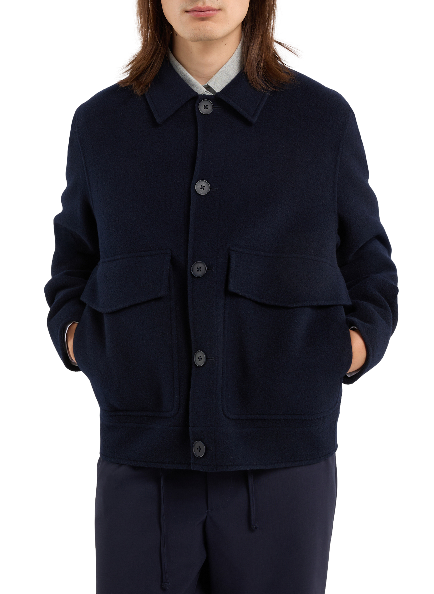 Veste Emy en laine  SAISON 1865 Bleu