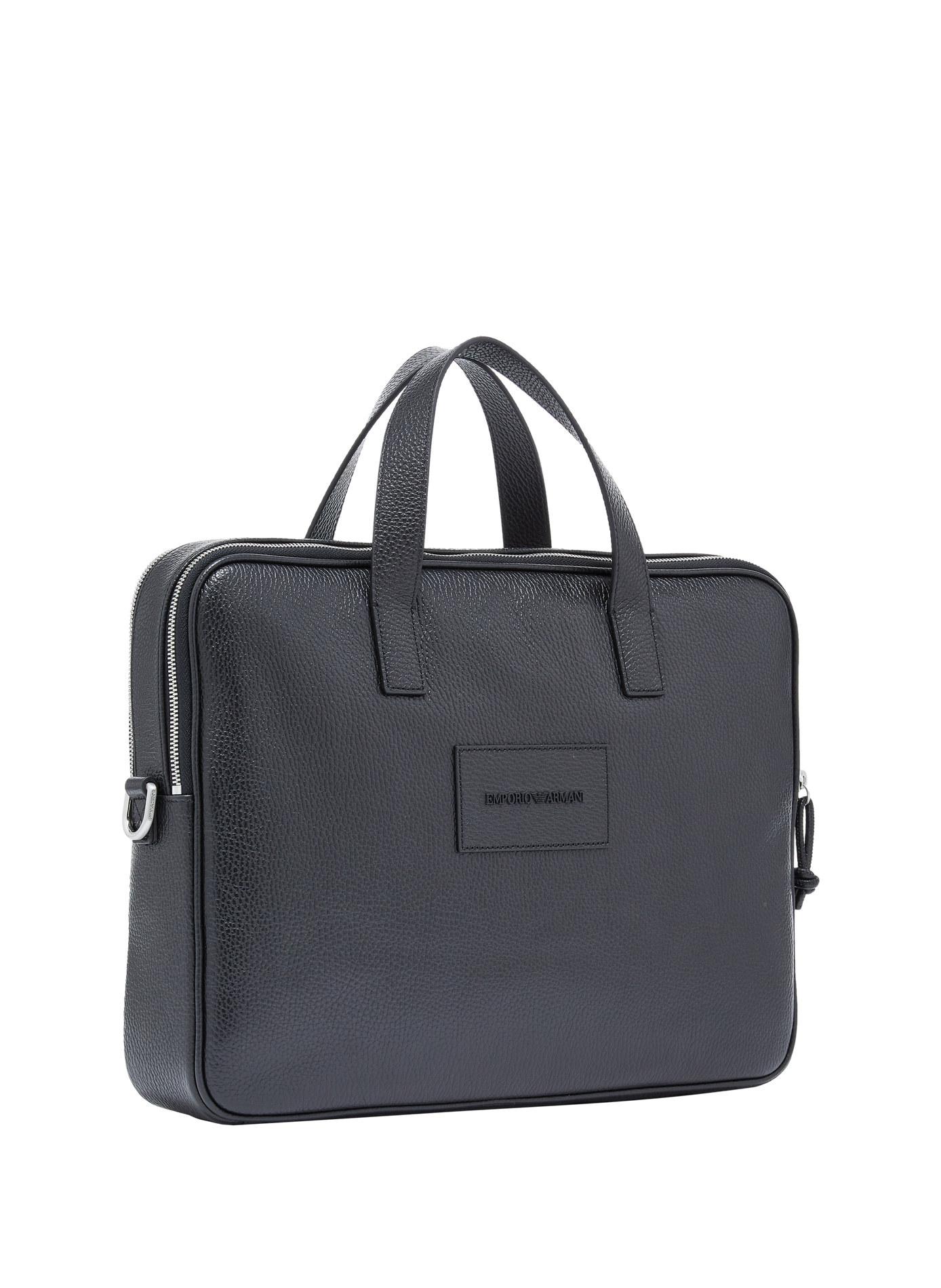 Sac à main en cuir EMPORIO ARMANI Noir