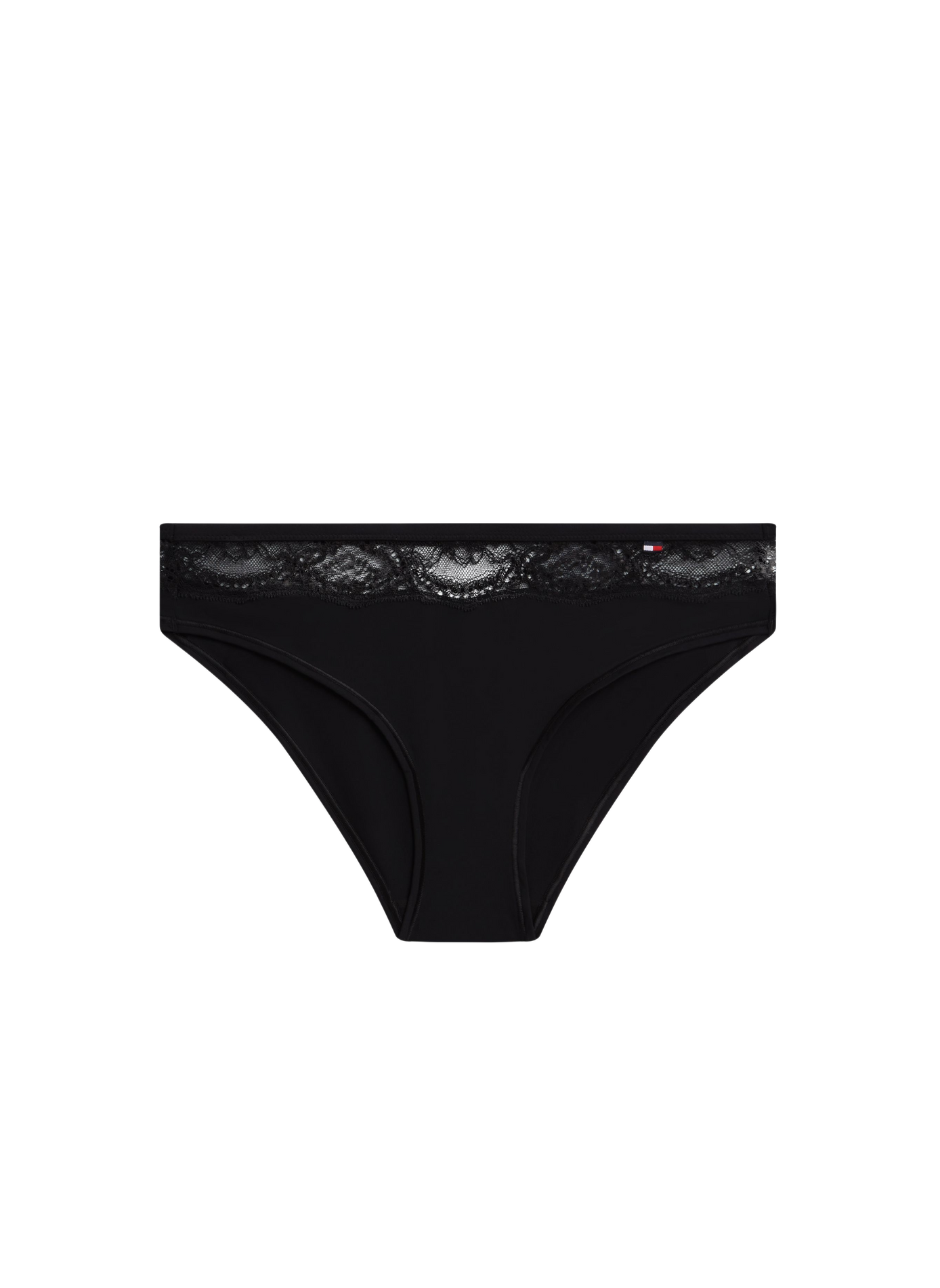 Cotton briefs MICRO LACE Black