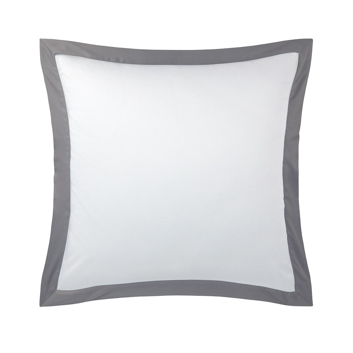 Taie d'oreiller en satin, linéa YVES DELORME Gris