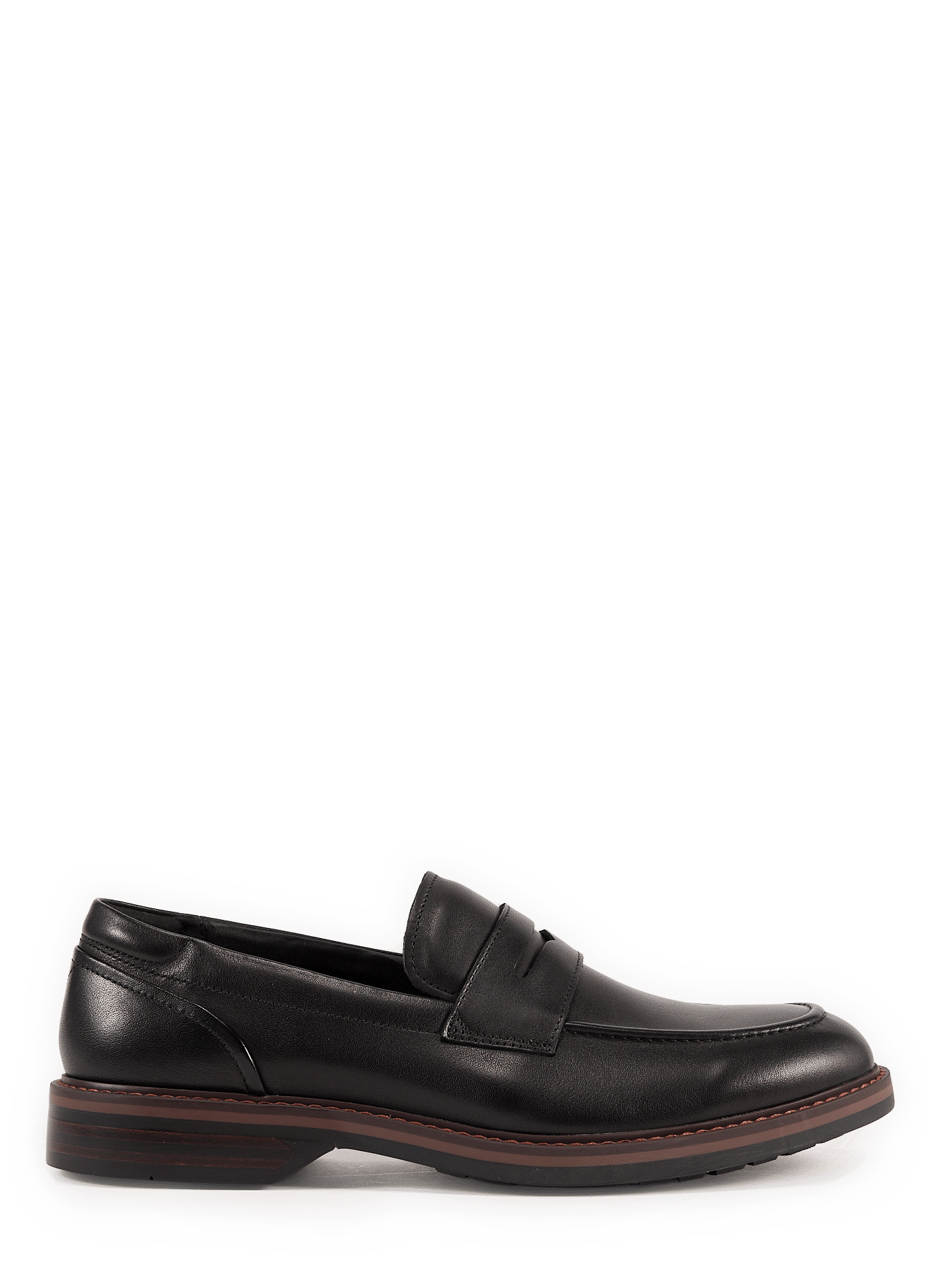 Mocassins en cuir CLARKS Noir