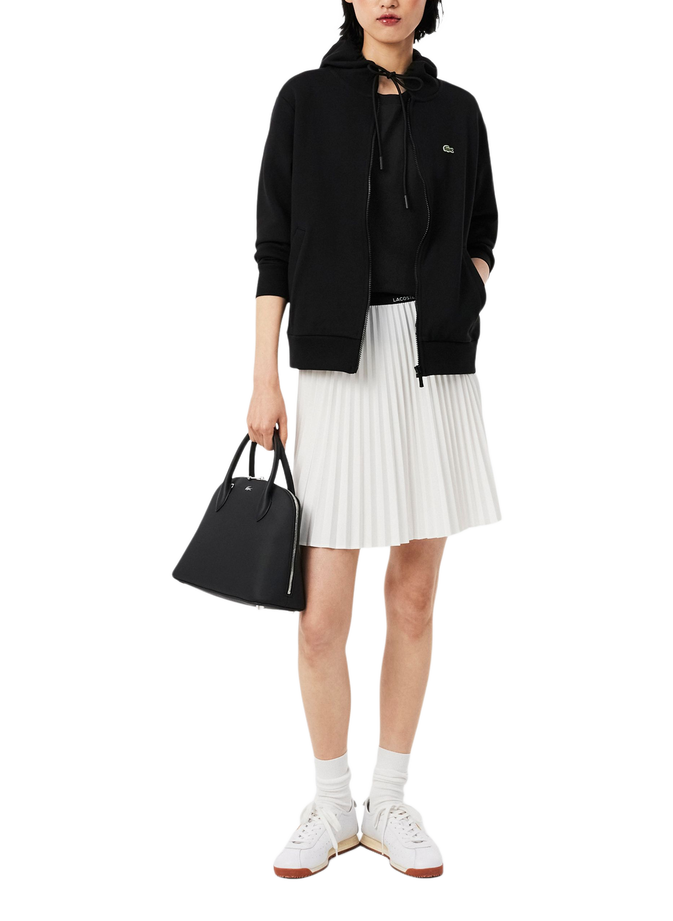T-shirt en coton LACOSTE Noir
