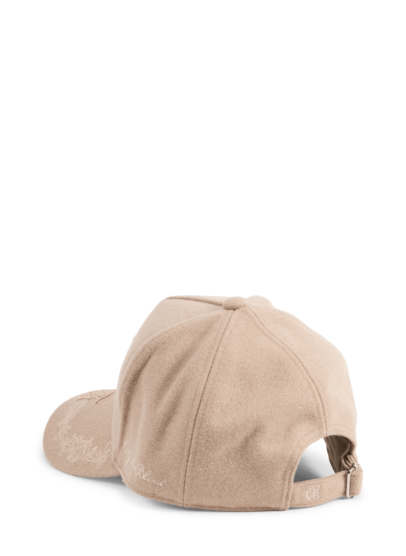Wool-blend baseball cap ONLY THE BLIND Beige