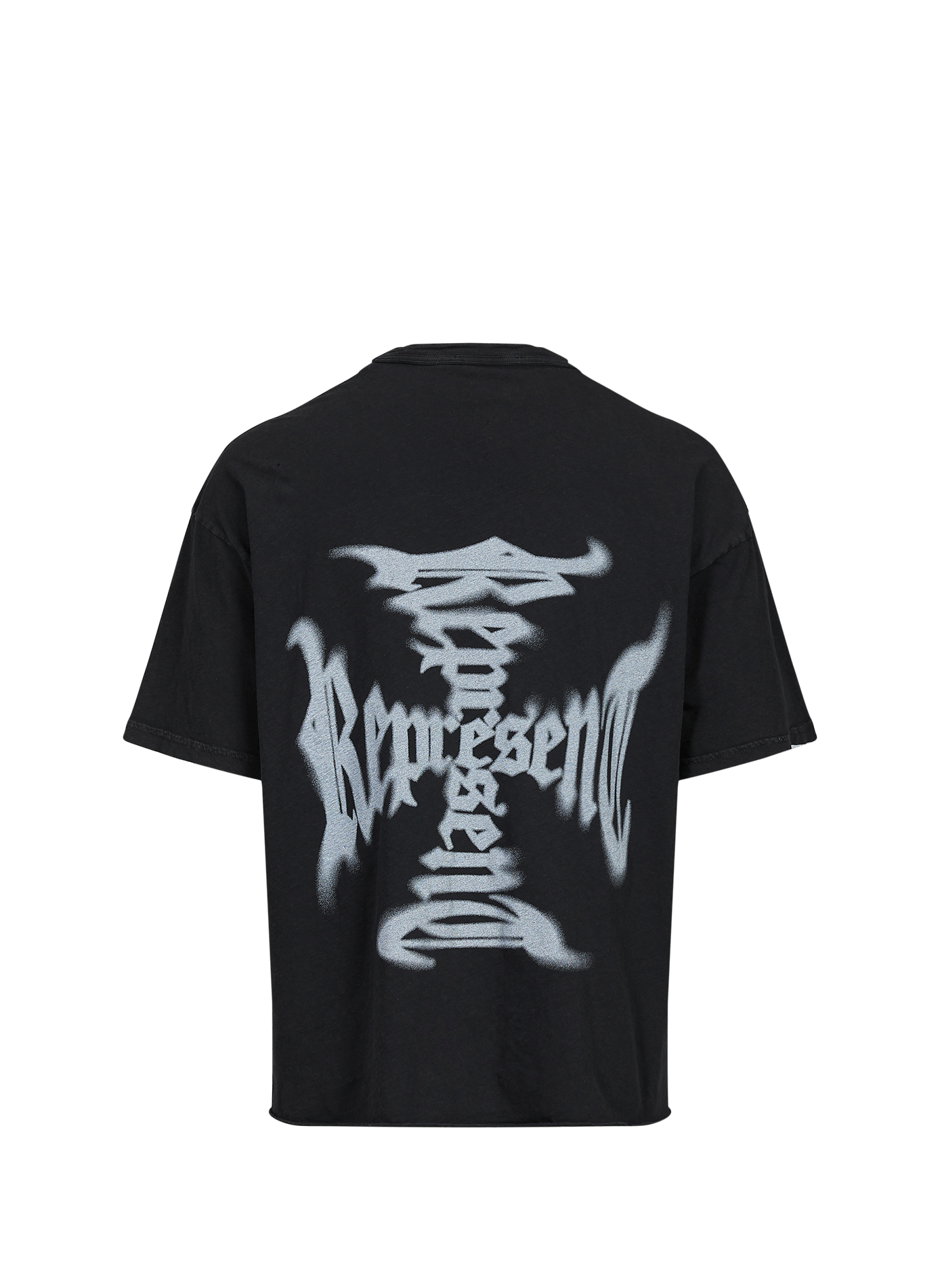 Bedrukt katoenen T-shirt REPRESENT Zwart
