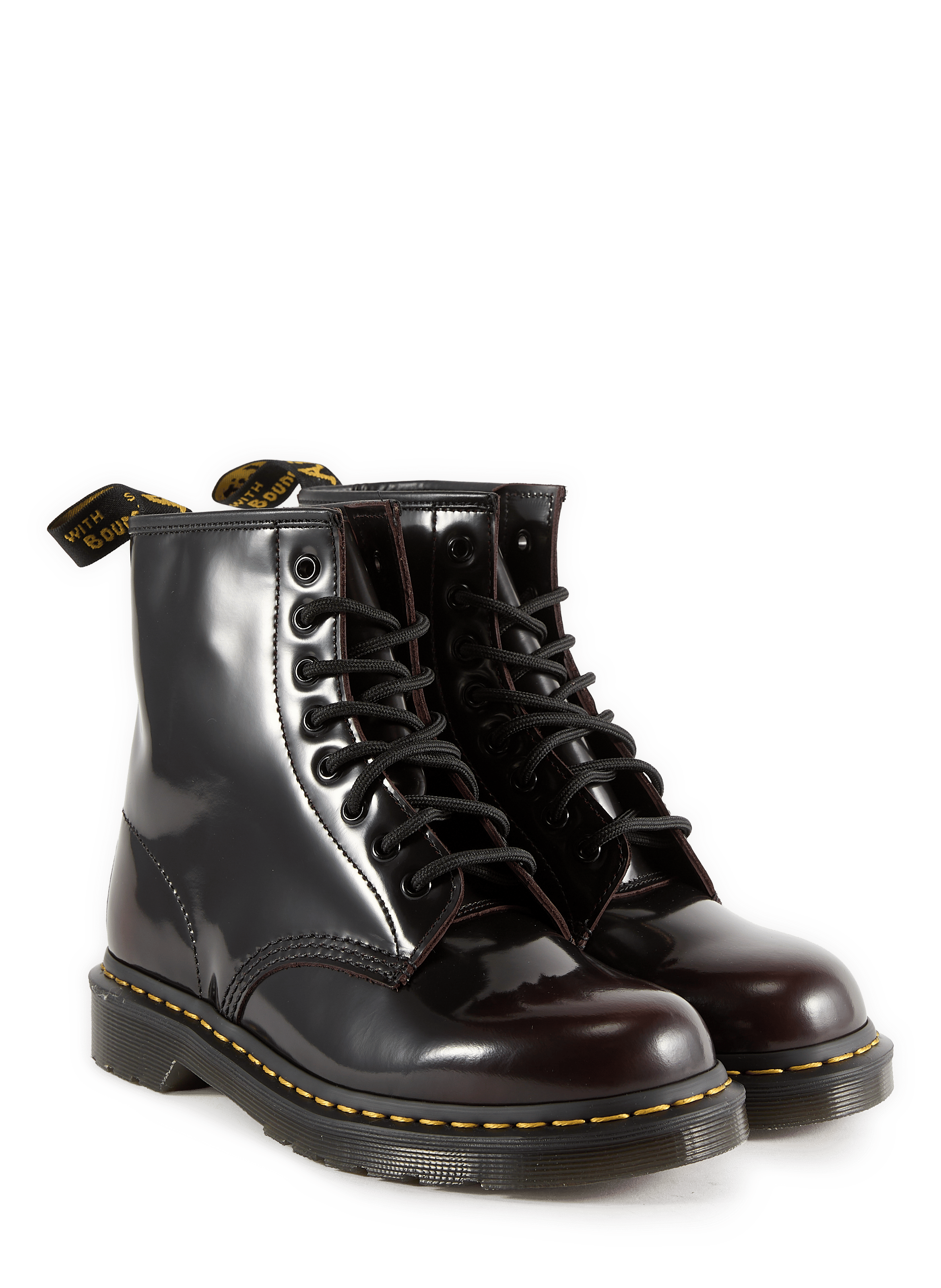 Botines 1460 de cuero DR. MARTENS Rojo