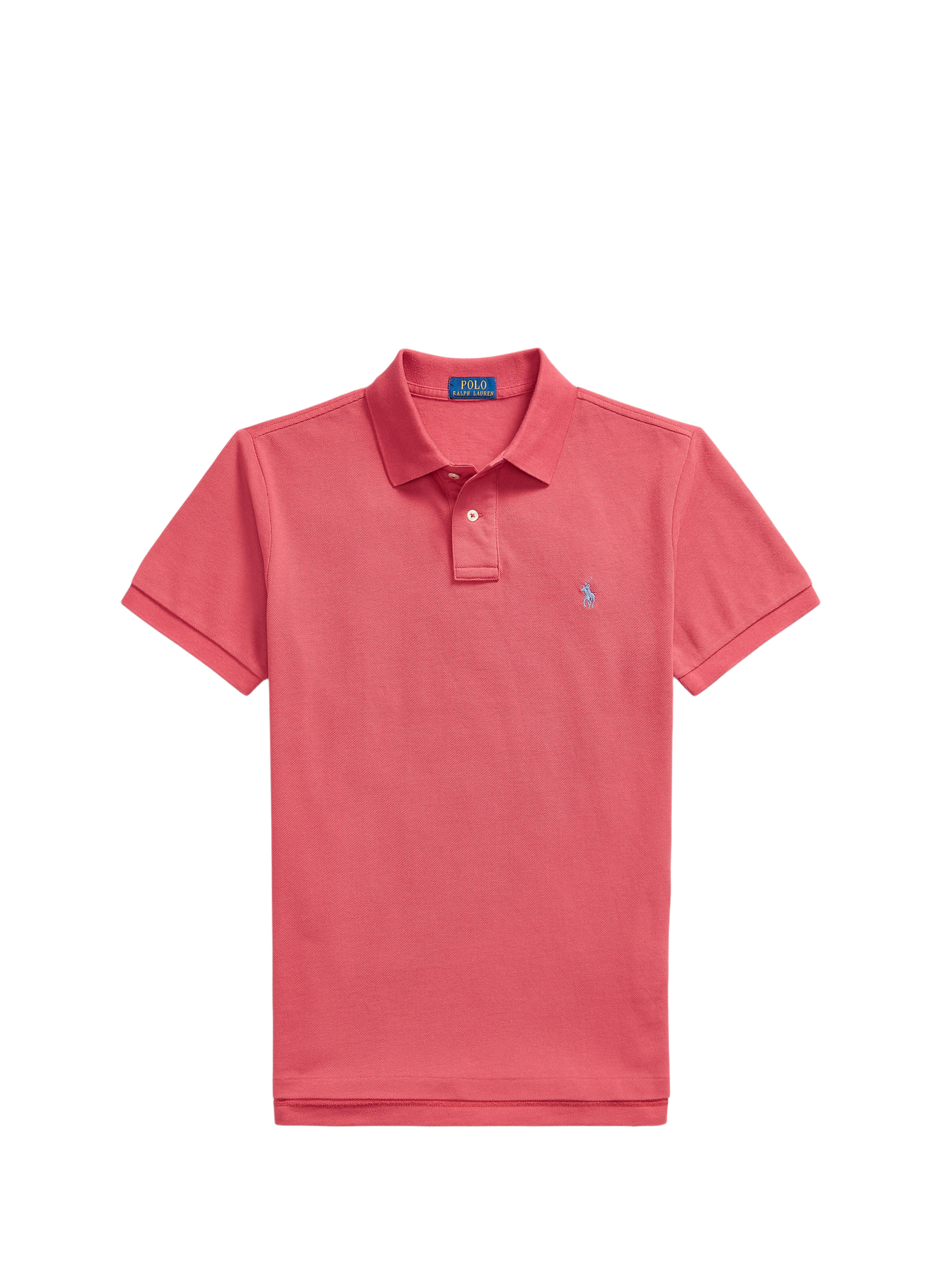 Polo droit en piqué de coton  Nantucket red c7560