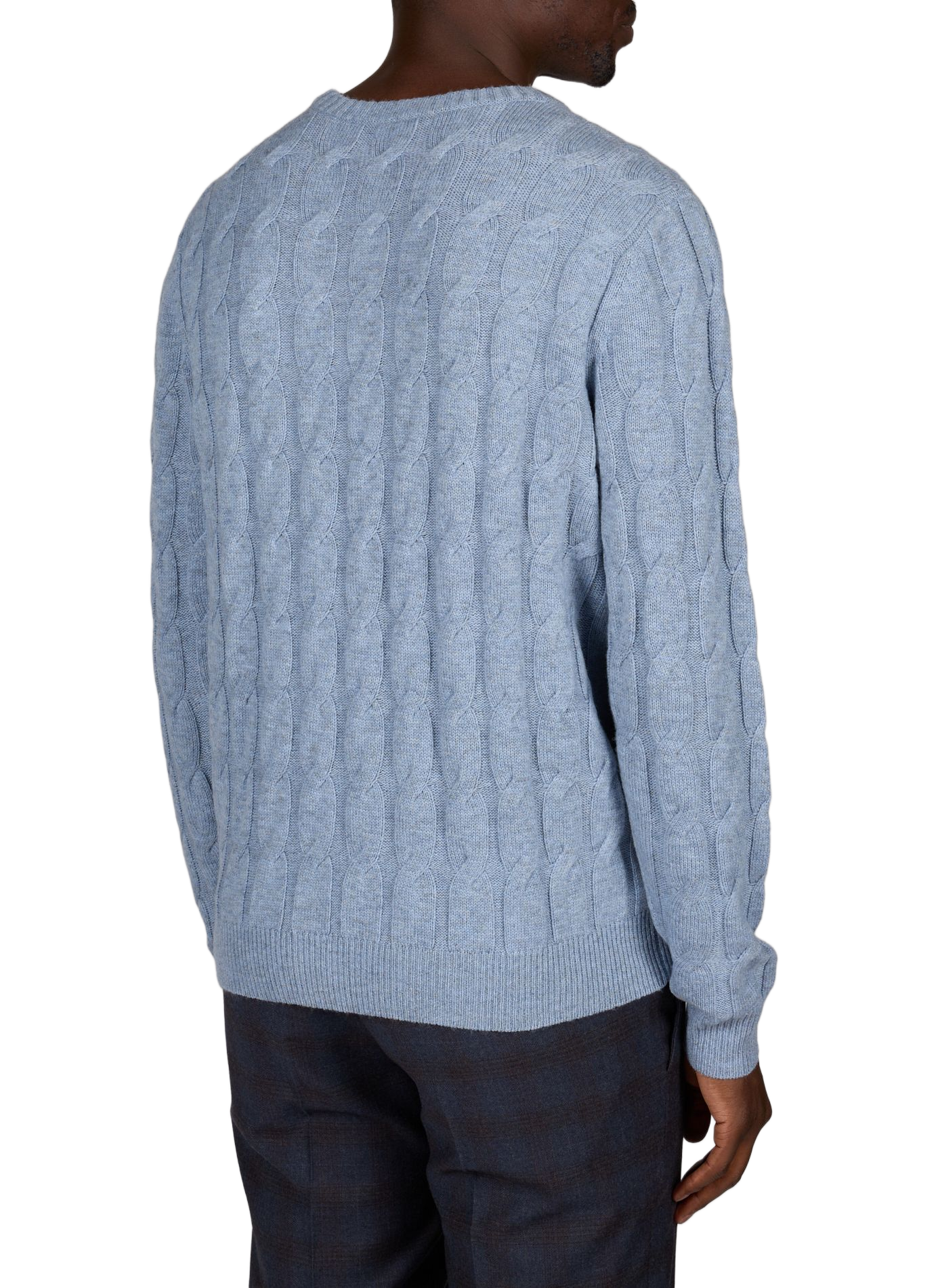 Strickpullover aus gemischter Wolle VAN LAACK Blau