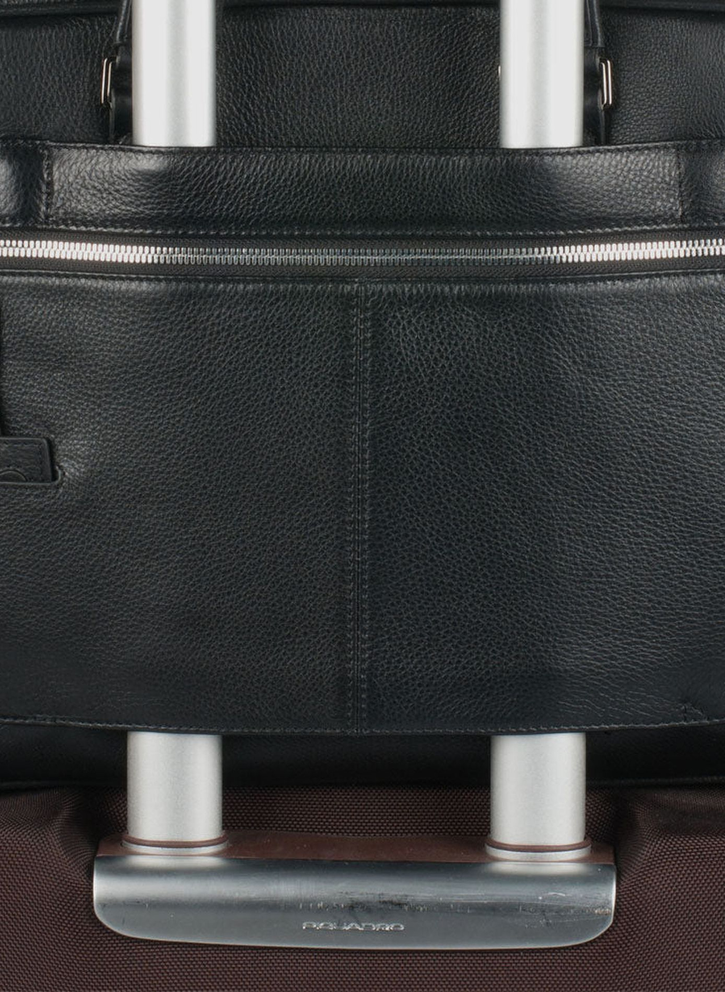 15,6" laptoptas, aanpasbaar tot rugzak PIQUADRO Zwart