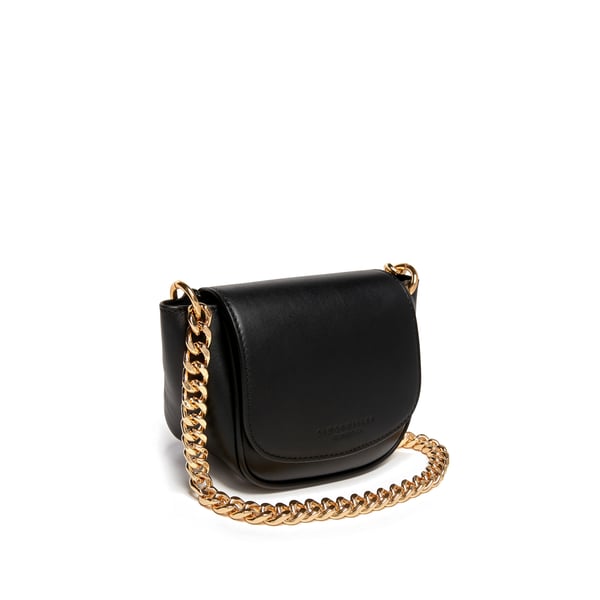 Mini sac pliant en cuir