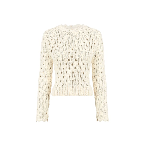 Pull Annona en laine et coton