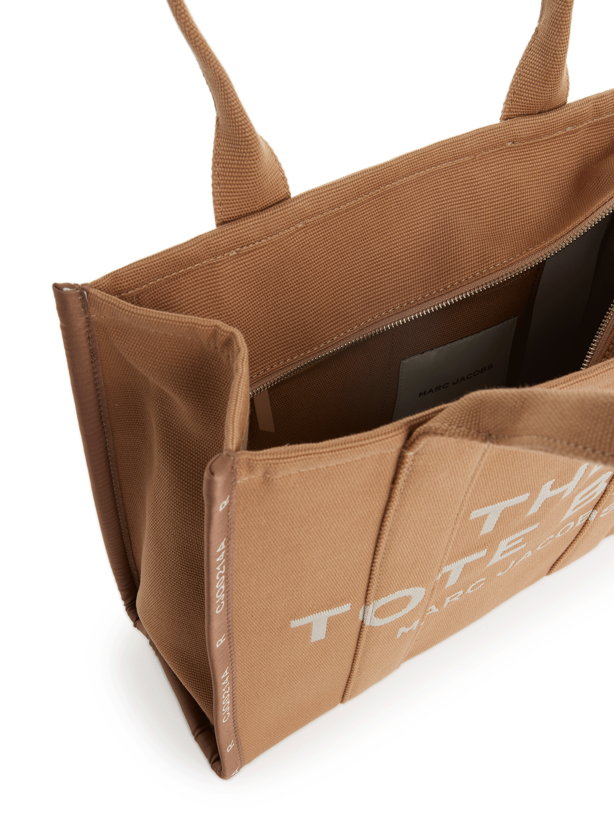 The Tote canvas tote bag MARC JACOBS Brown