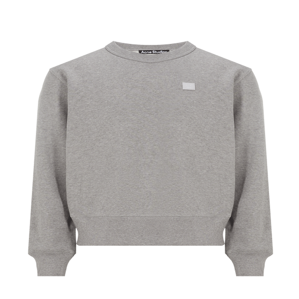 Acne Studios Cotton Sweatshirt In Grey
