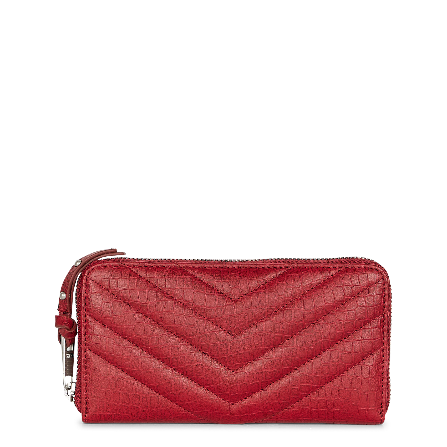 Portefeuilles embossé croco en cuir