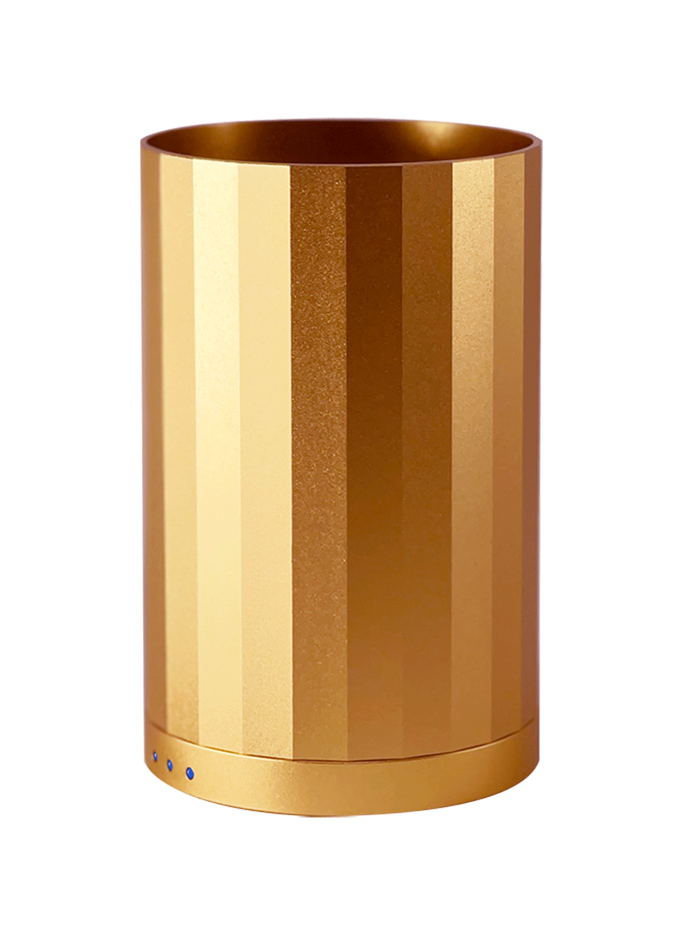 MESSAGE IN THE BULB Socle pour ampoule Doré