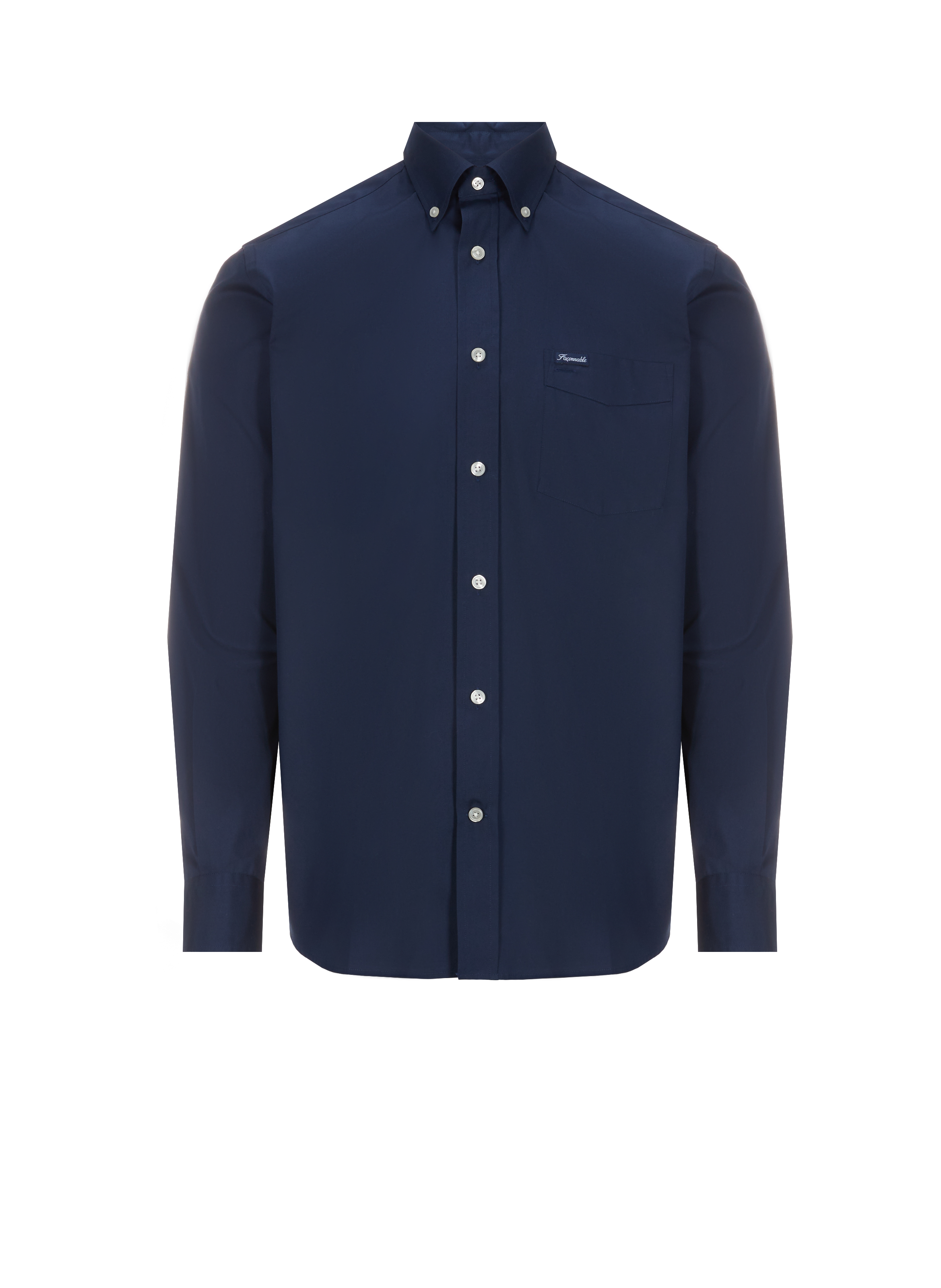 FACONNABLE Plain shirt  Blue