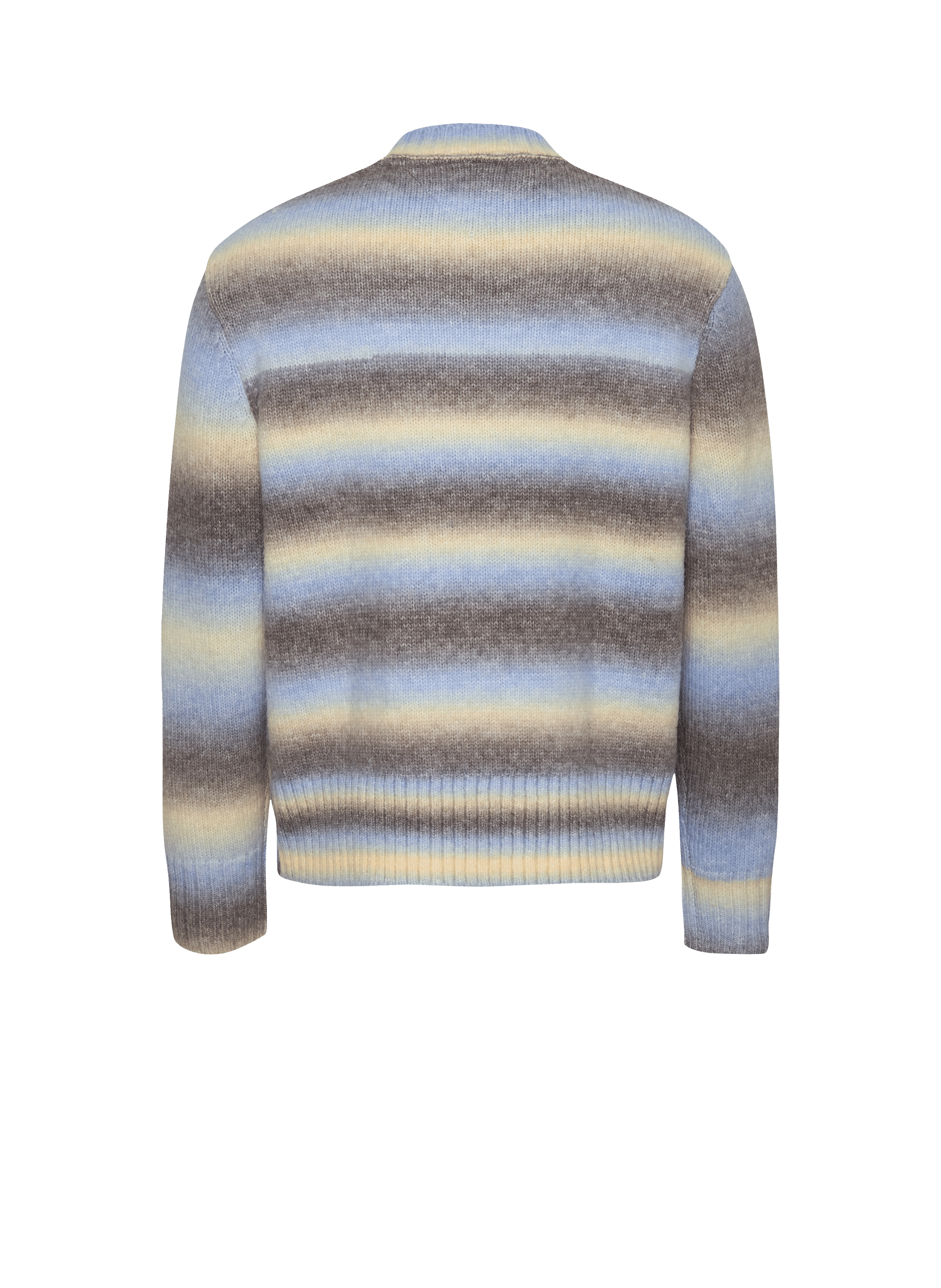 Sweater with gradient pattern and wool Multicolour