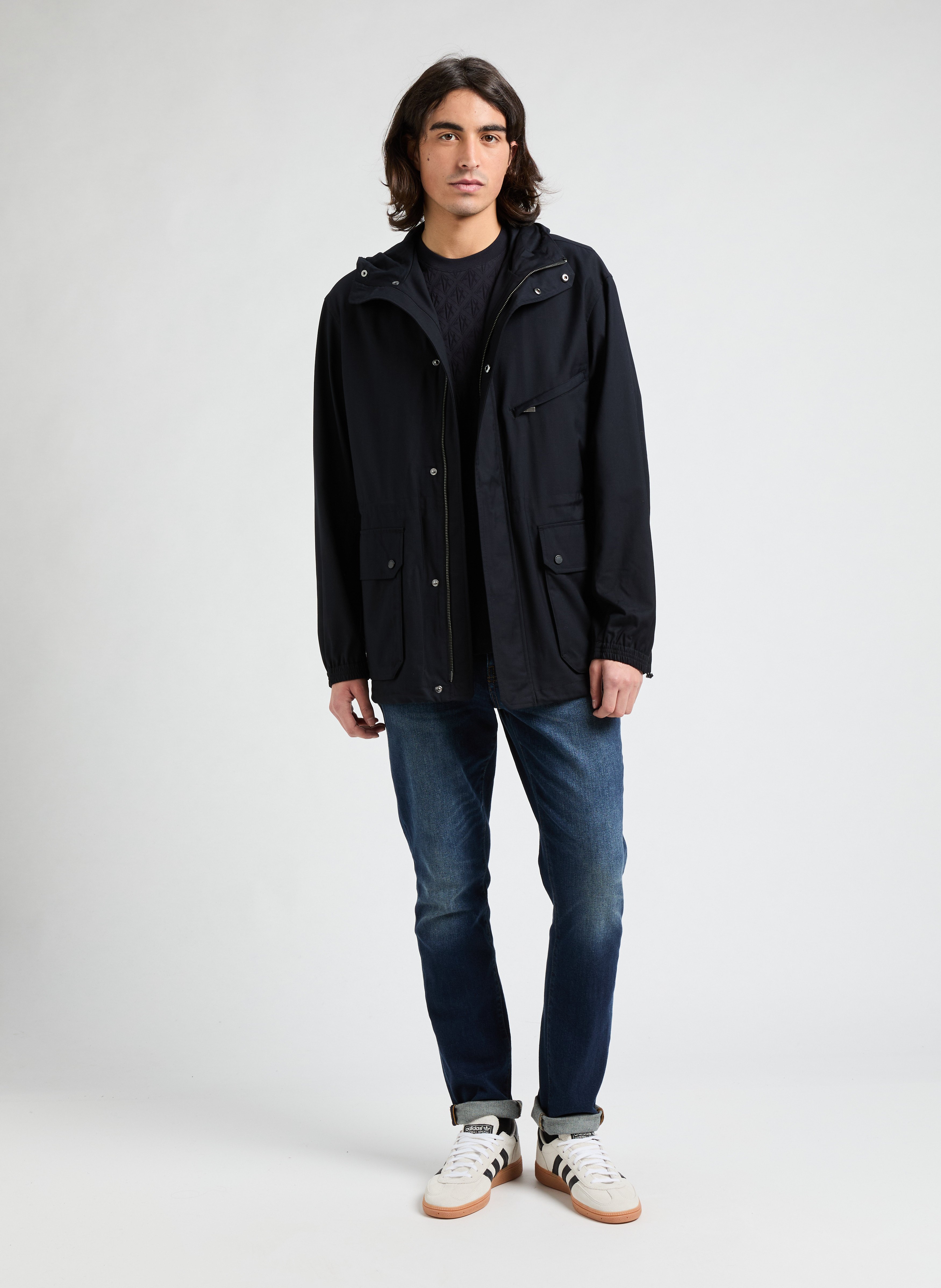 Veste à capuche ARMANI EXCHANGE Bleu