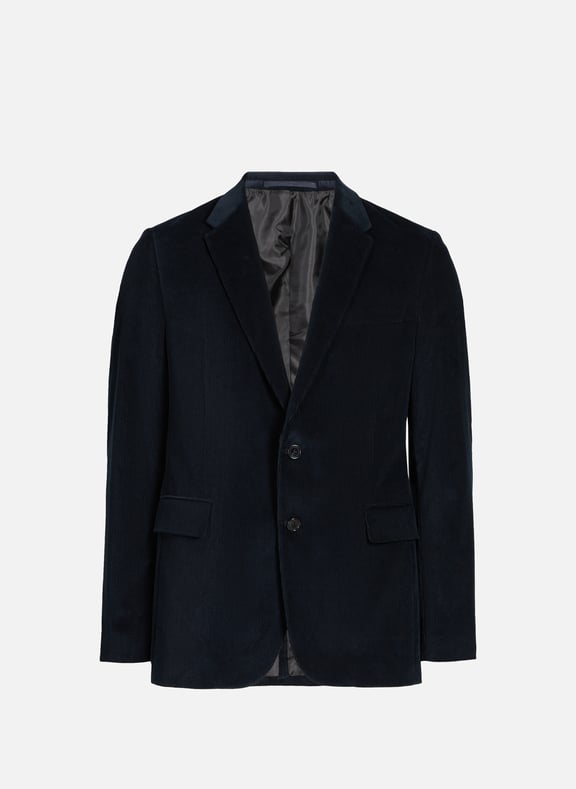 Corduroy wool blend suit Blue by AU PRINTEMPS PARIS AU PRINTEMPS PARIS Corduroy wool blend suit Blue