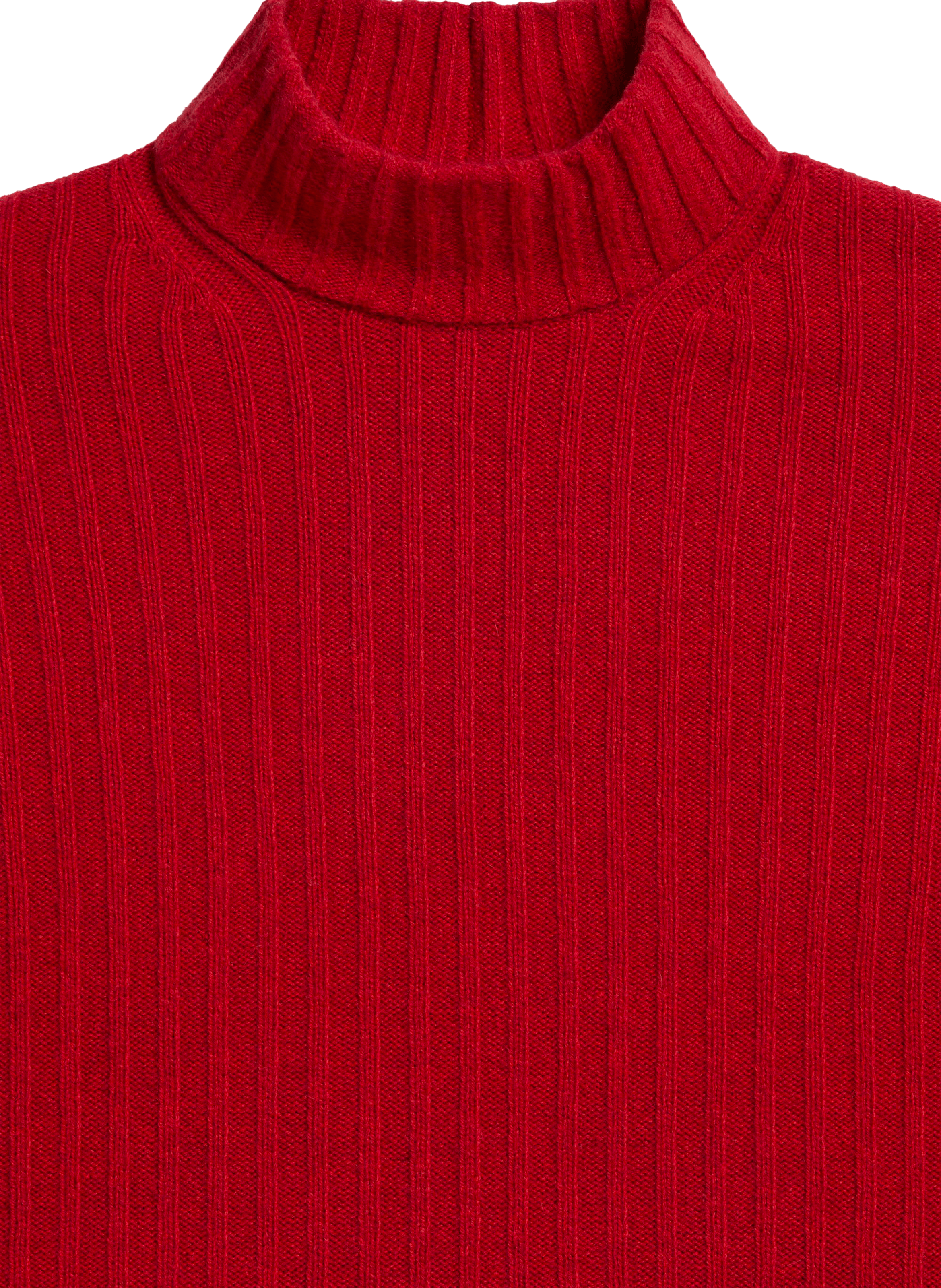 Pull col roulé en laine mélangée DOCKERS Rouge