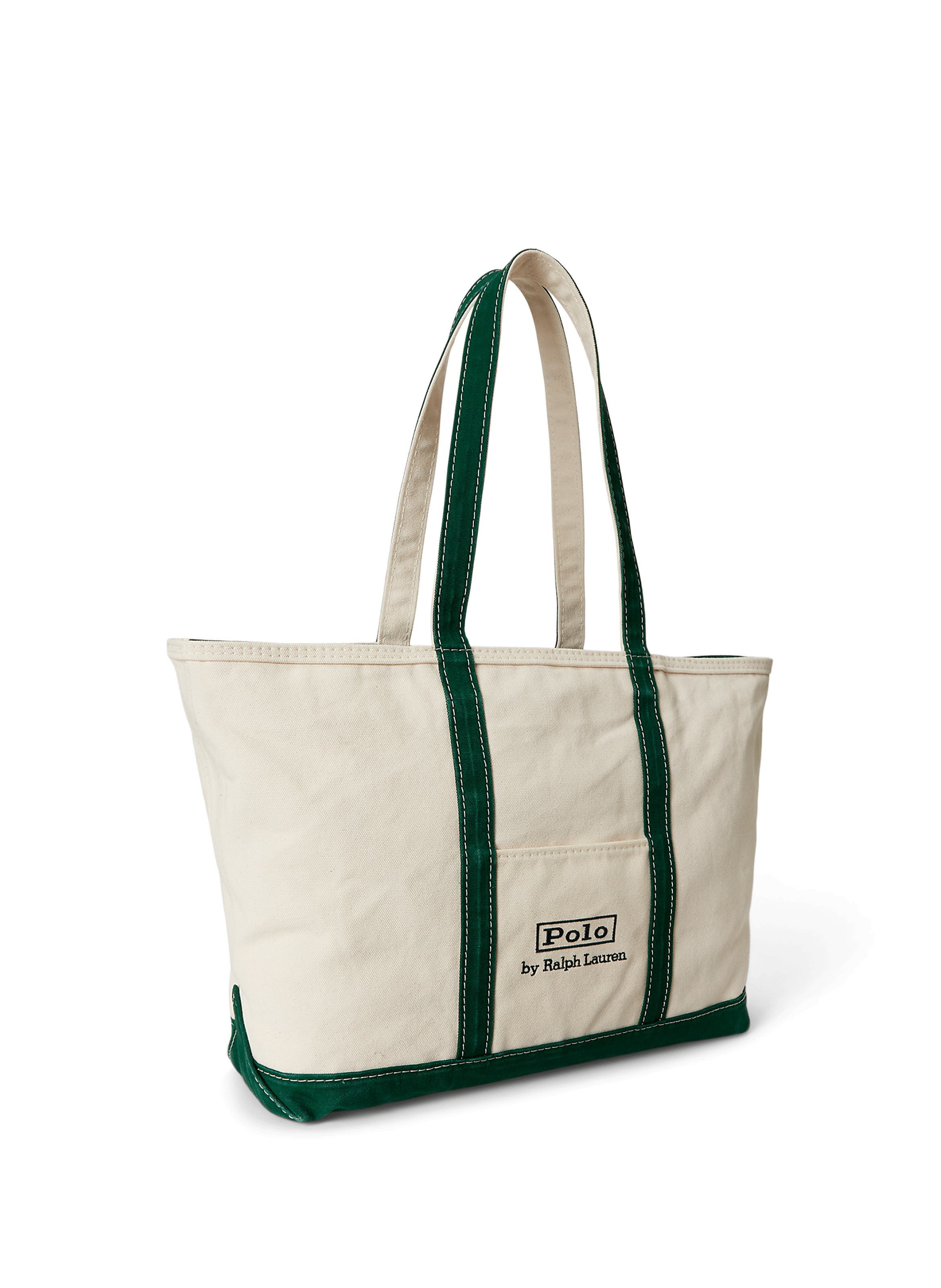 Tote bag en coton POLO RALPH LAUREN Beige