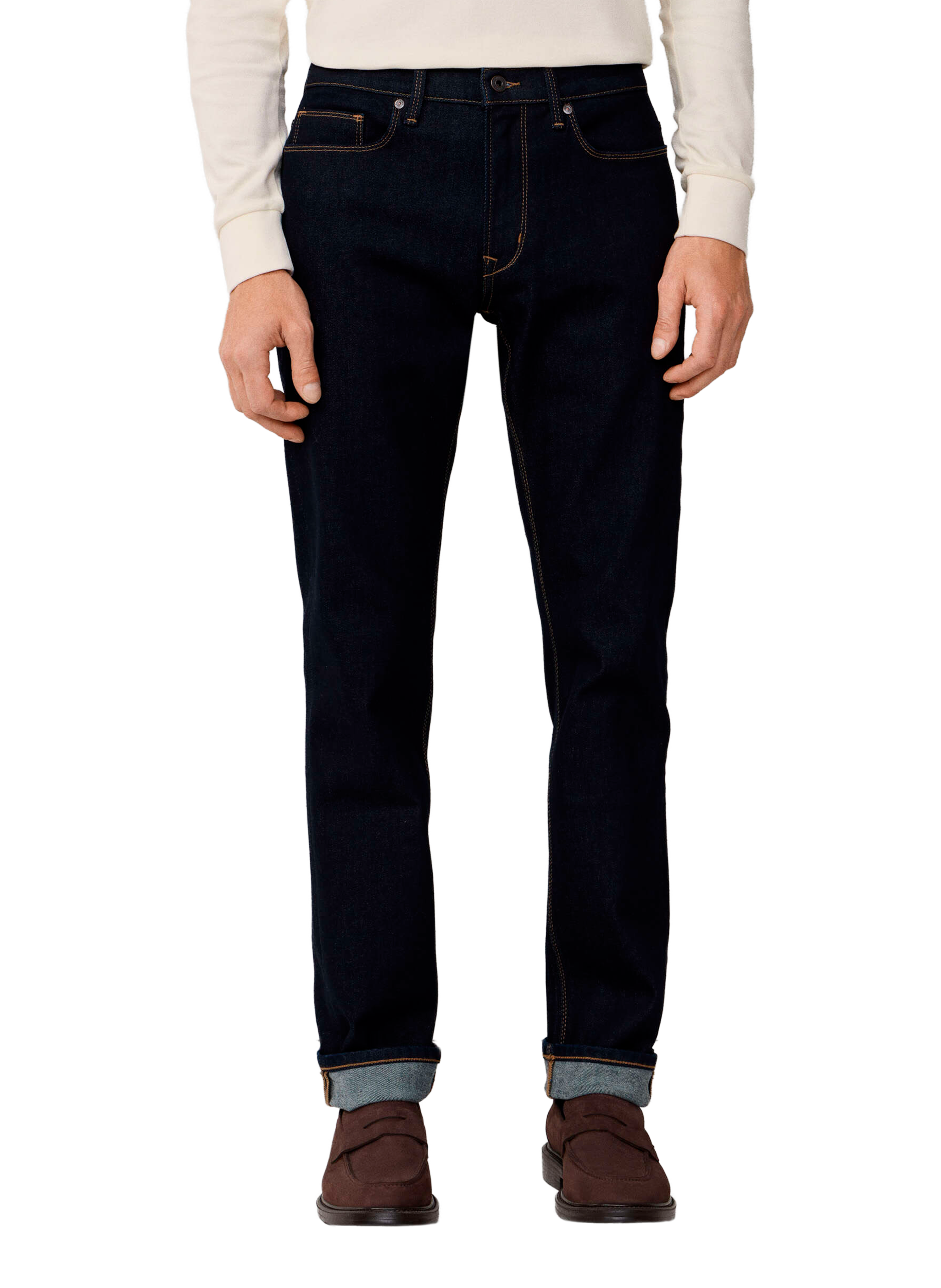 FACONNABLE Contrast Jeans Blue