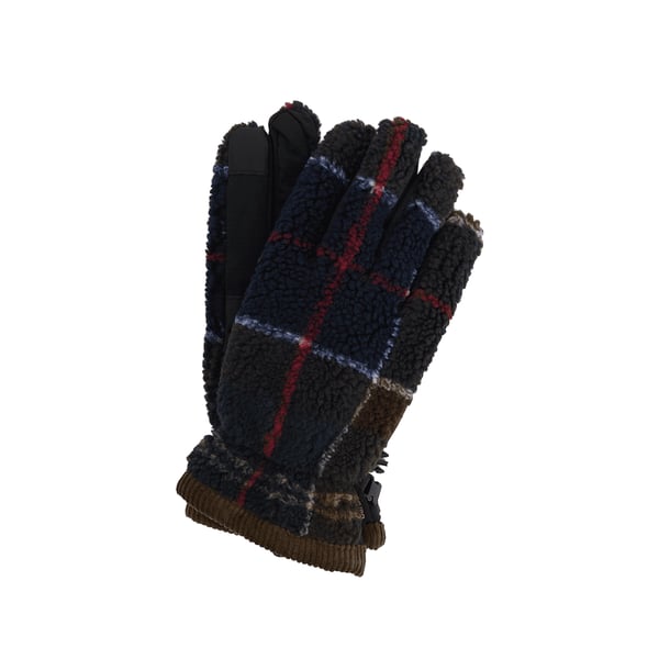 Gants imprimé tartan à sangles Gants imprimé tartan à sangles