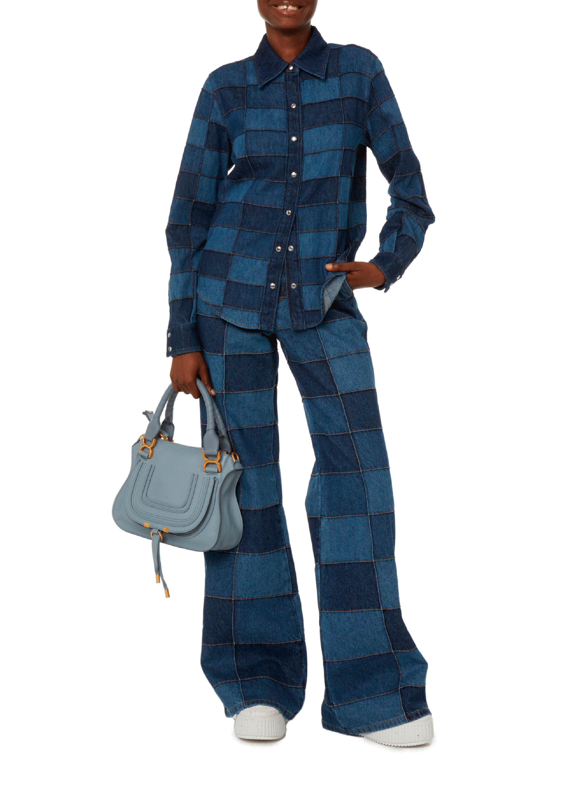 Levi?s® x Deepika denim shirt CHLOÉ Blue