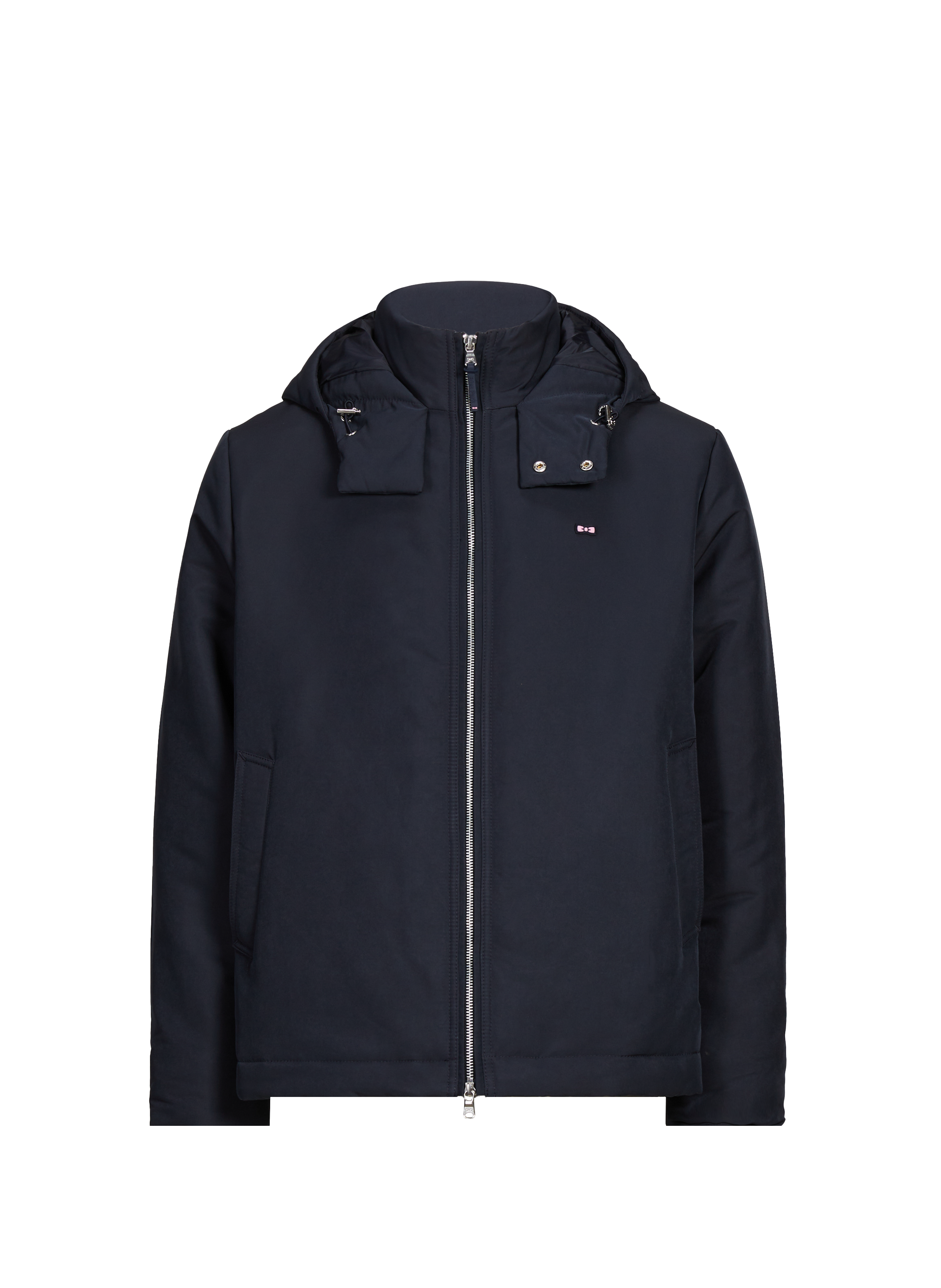 EDEN PARK Blouson droit à capuche  Bleu