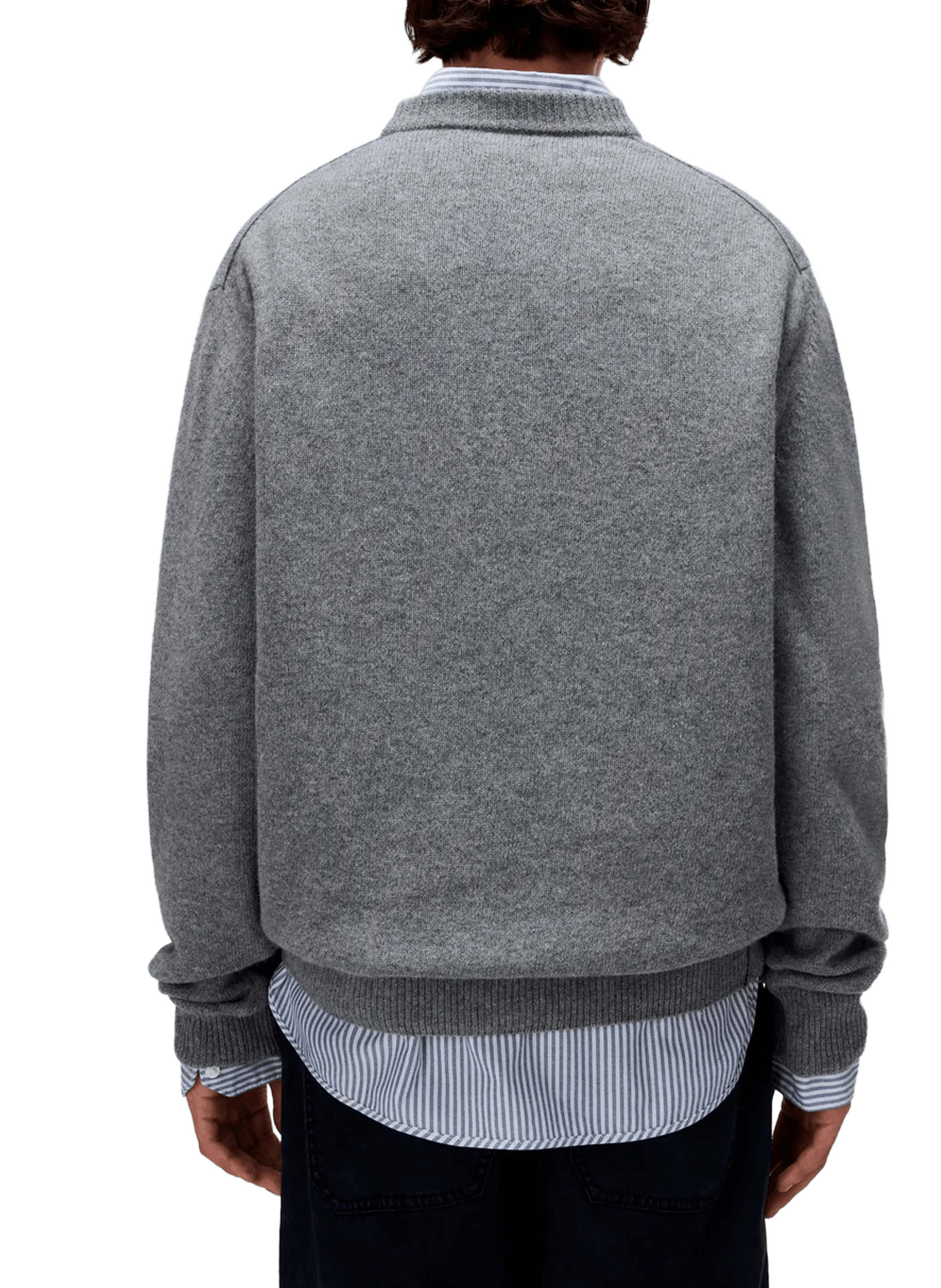 Mixed Wool Sweatshirt NAPAPIJRI Grey