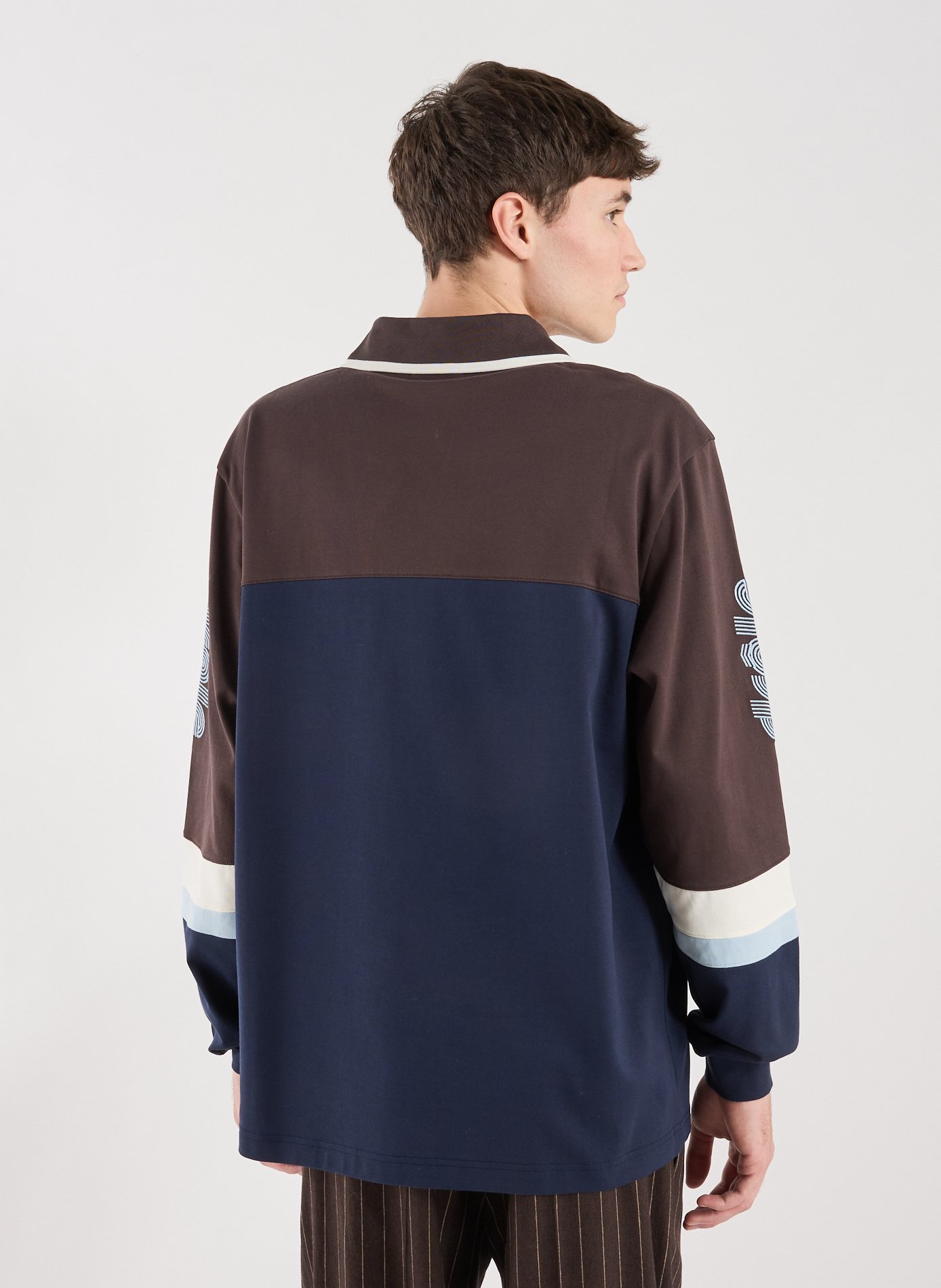 Le T-shirt Polo DROLE DE MONSIEUR Bleu