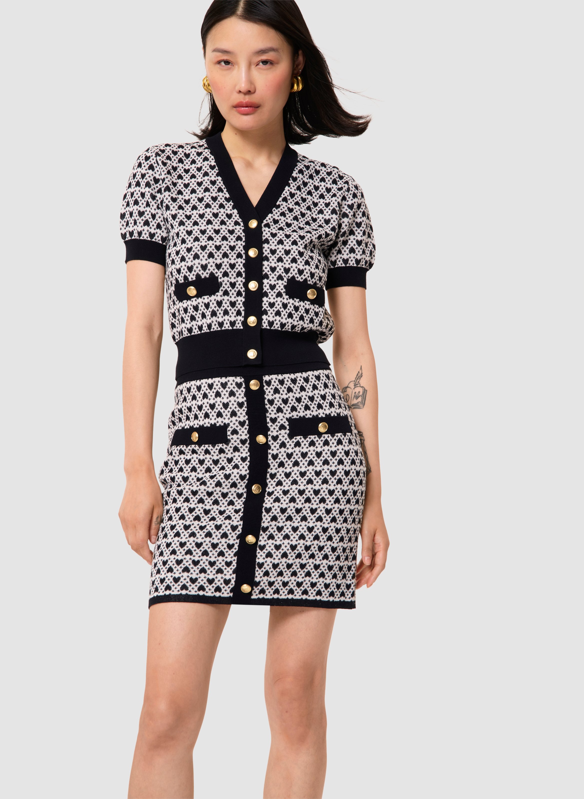 Jupe jani TARA JARMON Beige