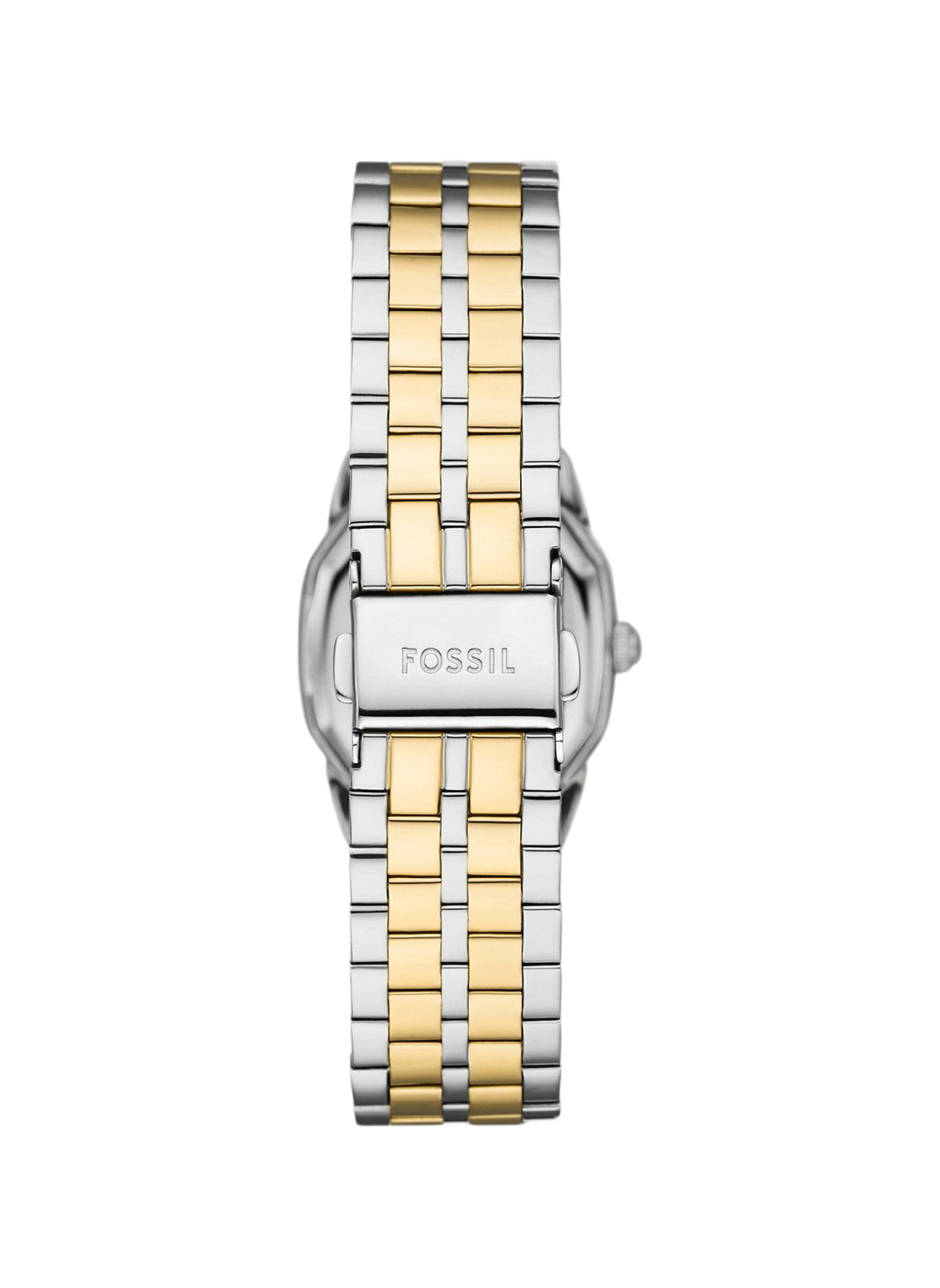 Montre Harlow à quartz en acier FOSSIL Marron