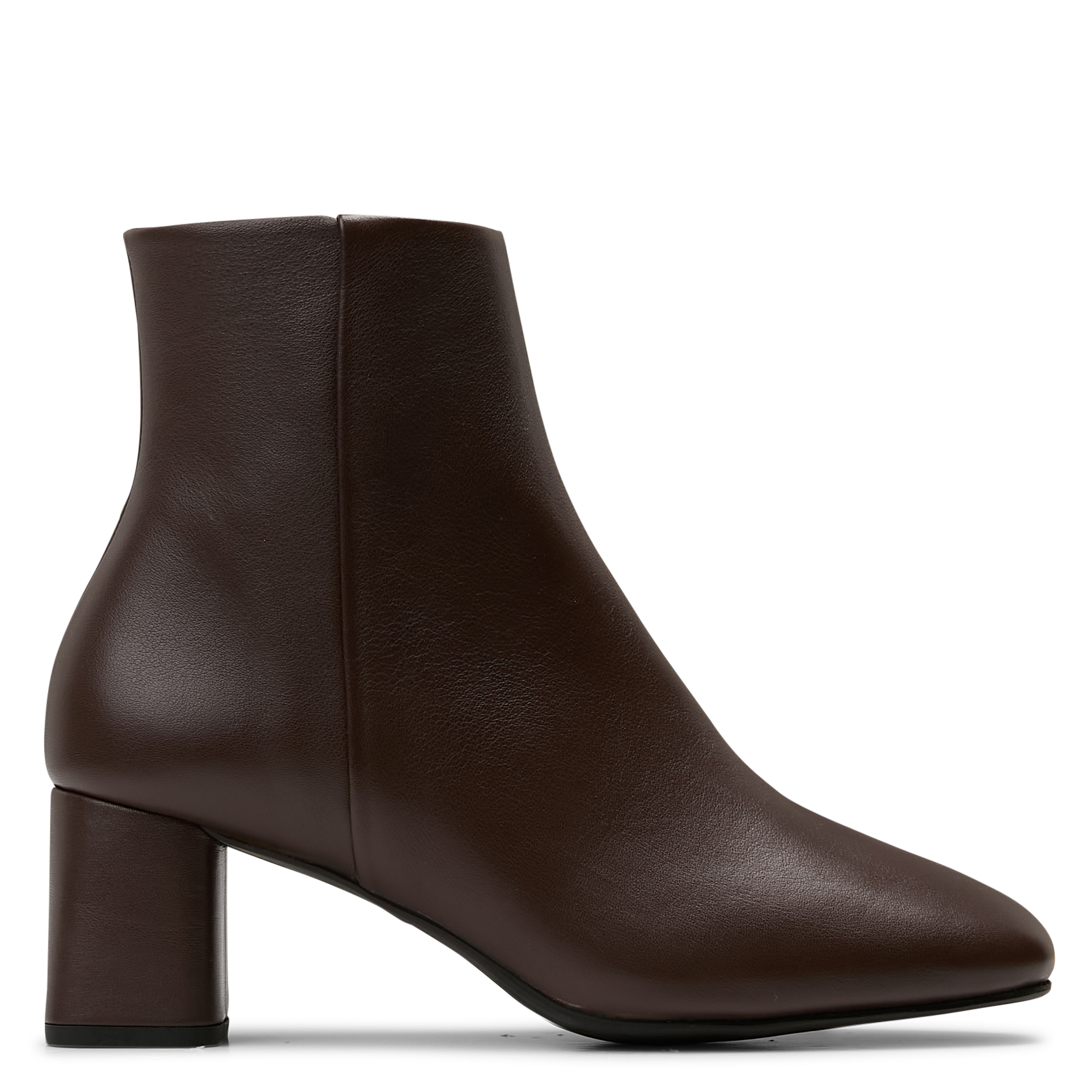 Bottines à talons en cuir REPETTO Marron