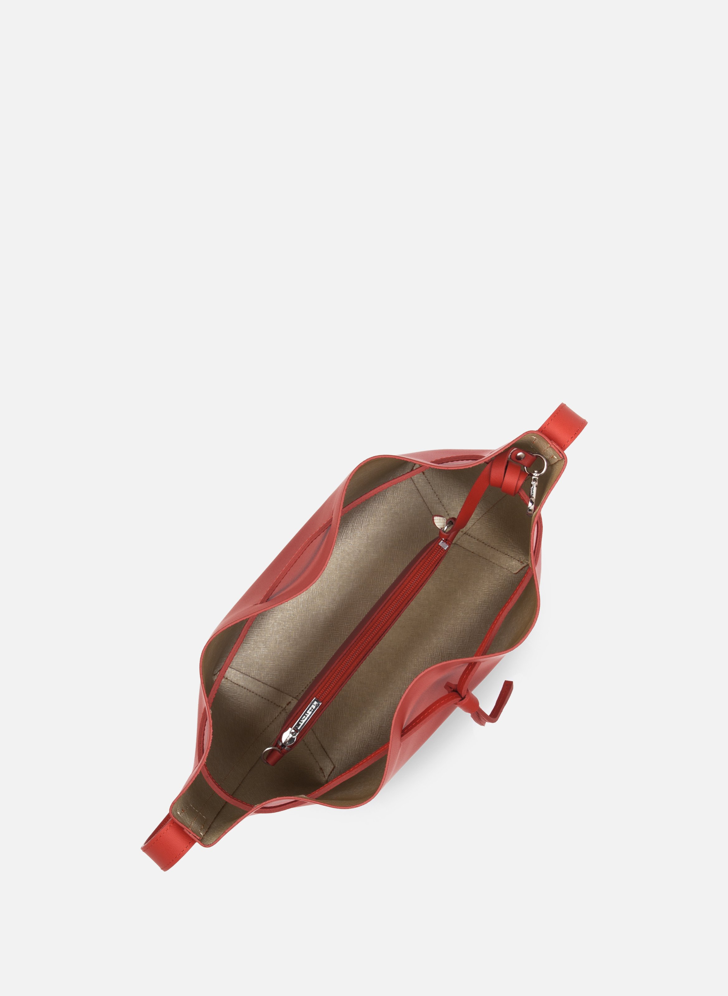 Grand sac bourse - pur & element city LANCASTER Rouge