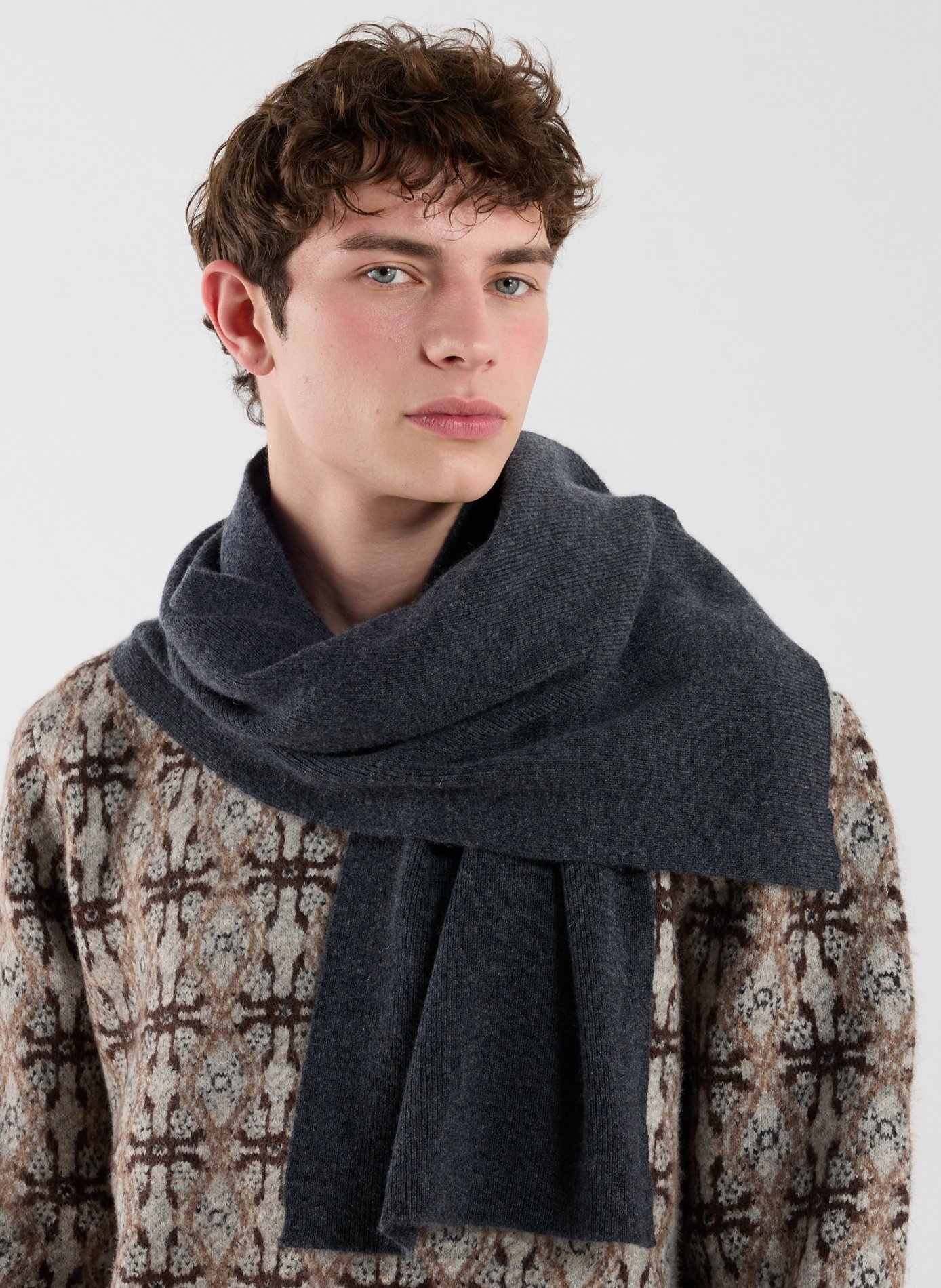 Echarpe en cachemire SAISON 1865 Gris