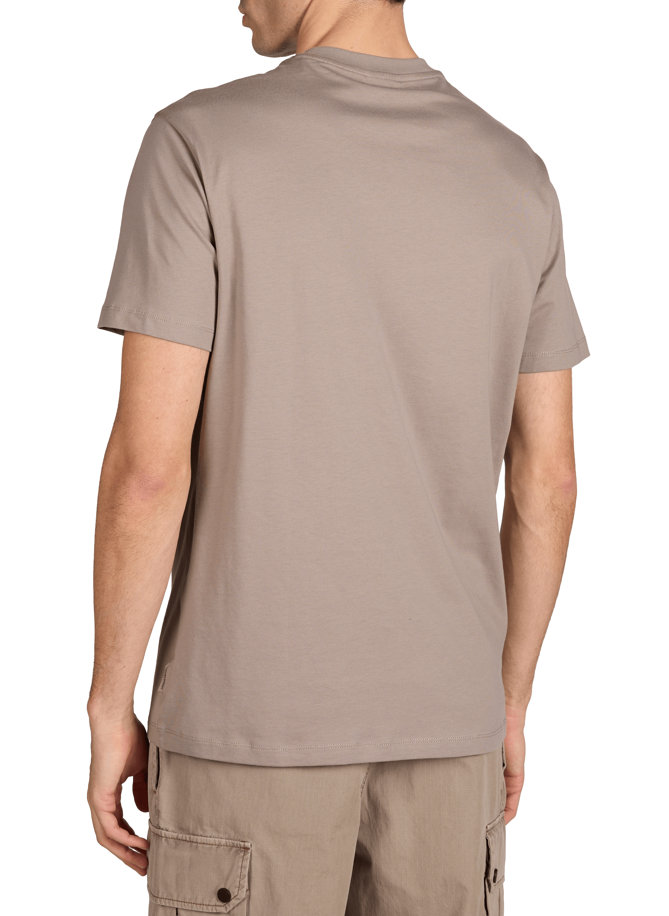 T-shirt en coton ARMANI EXCHANGE Beige