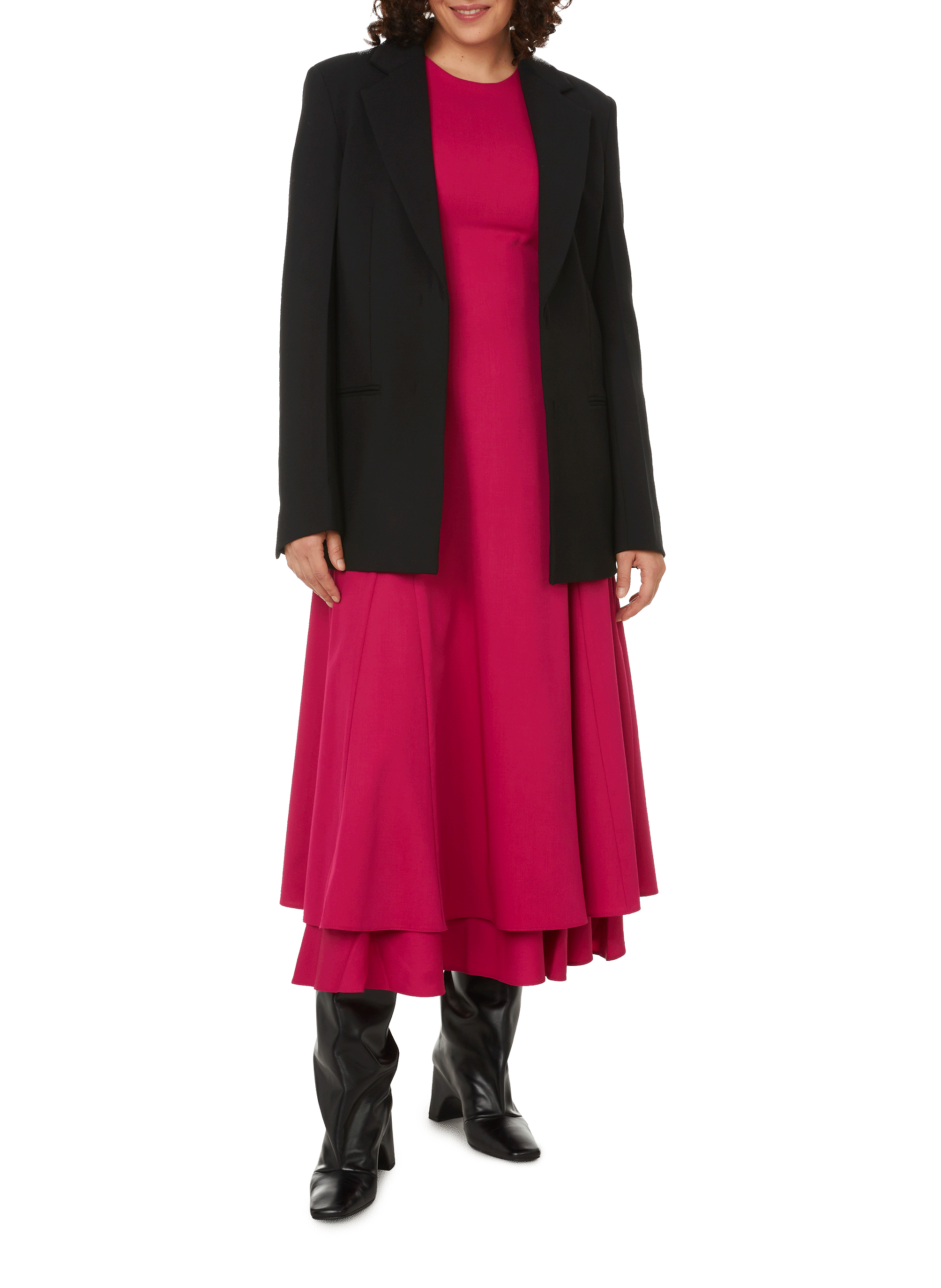 Veste de tailleur en laine BITE STUDIOS Noir