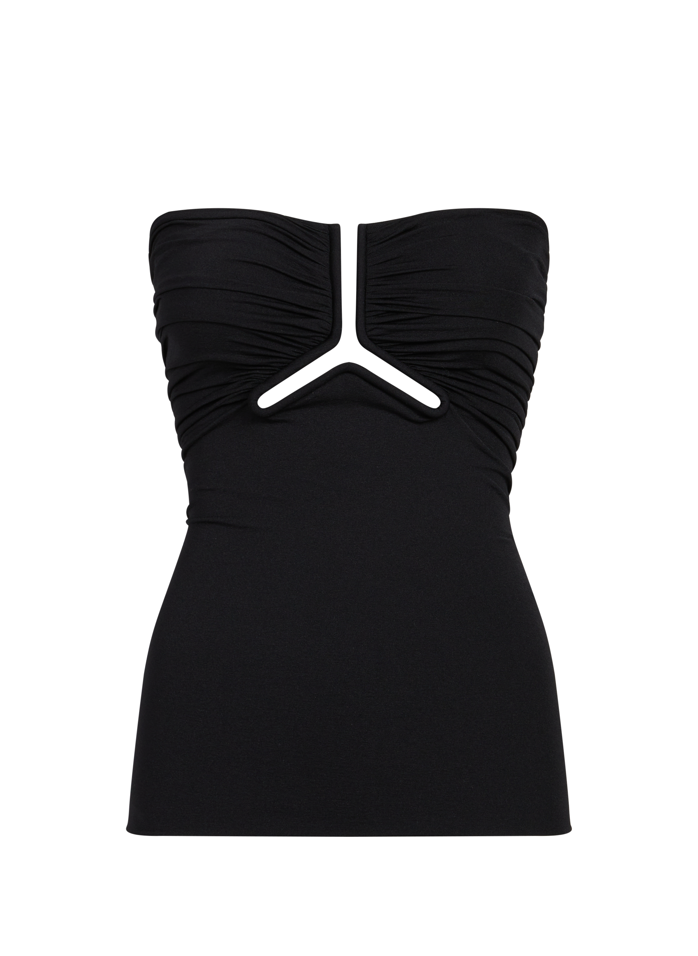 Top bustier solid color RICK OWENS Black