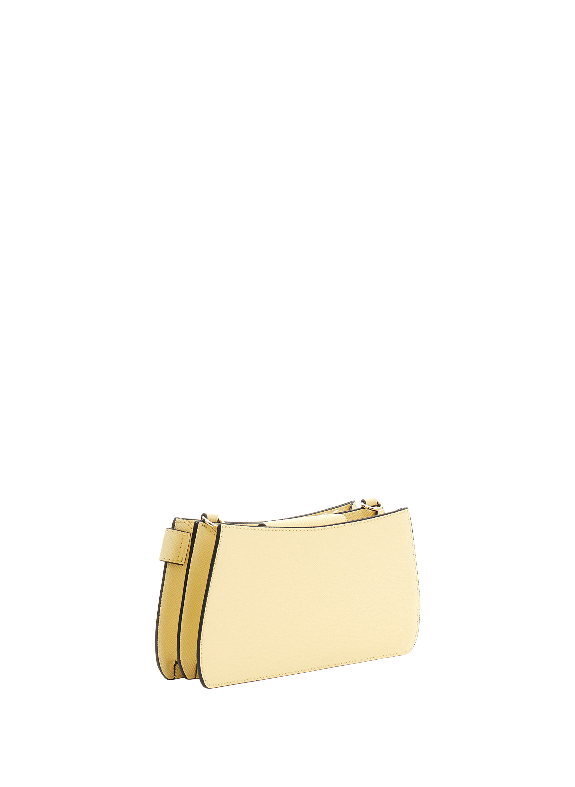 Mini sac bandoulière Serenova Saffiano GUESS Jaune