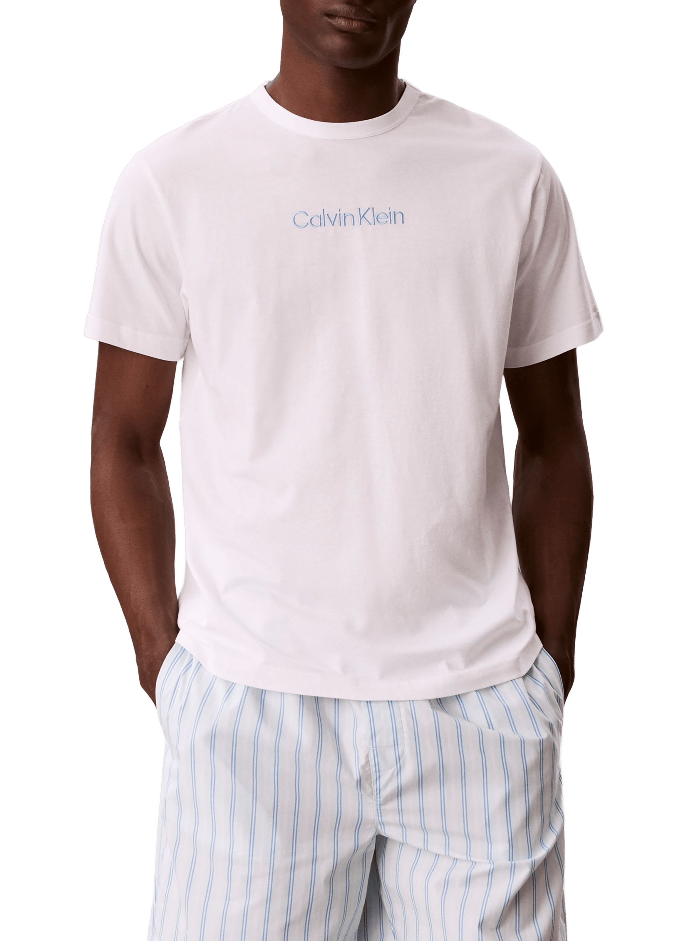 Short cotton pyjama set CALVIN KLEIN White