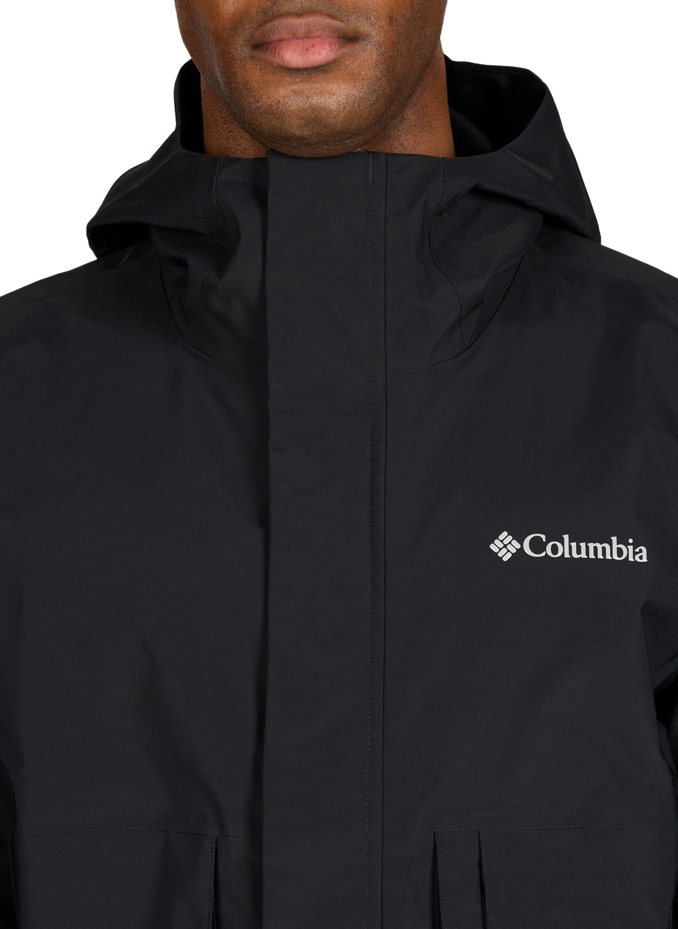 Parka imperméable à capuche COLUMBIA Noir