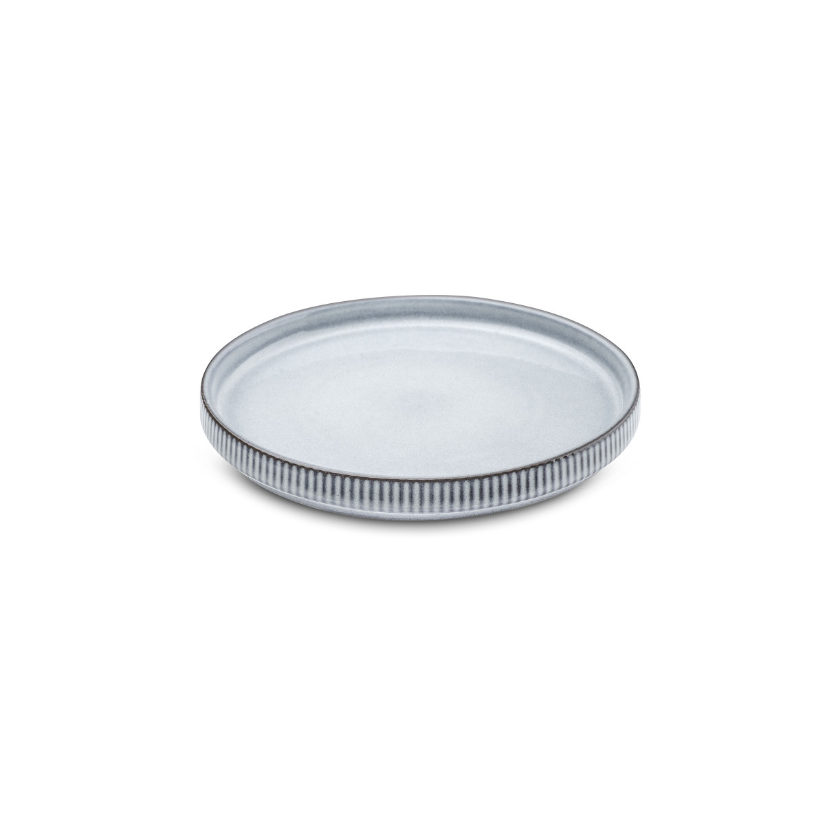 Agora - assiette cocktail 16.5 cm (lot de 6) MEDARD DE NOBLAT Gris