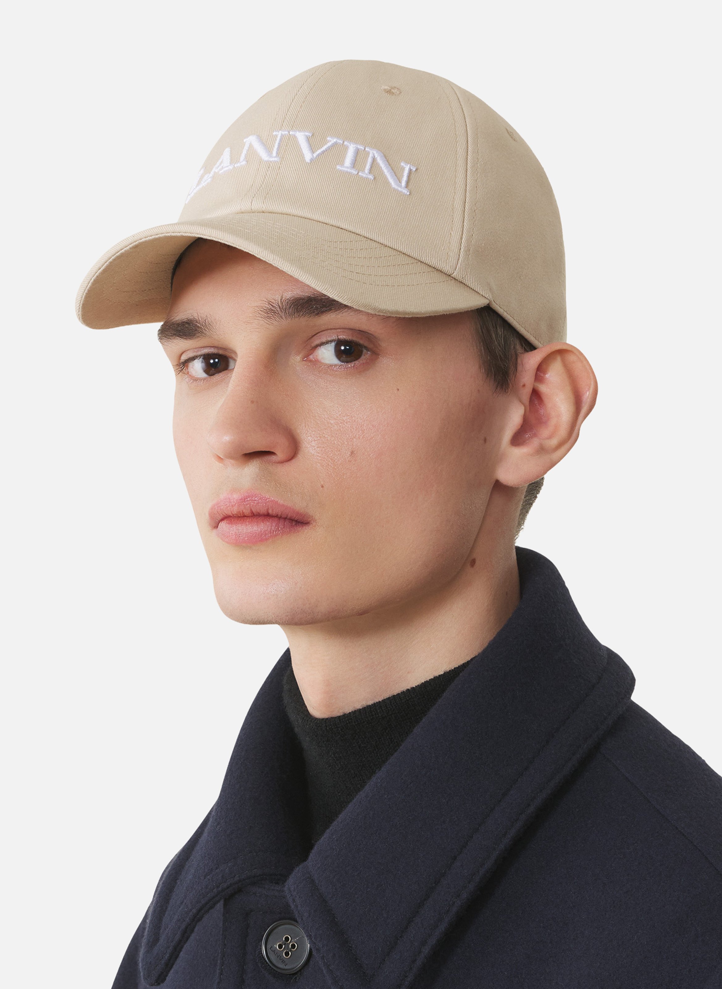 Casquette lanvin en coton LANVIN Beige